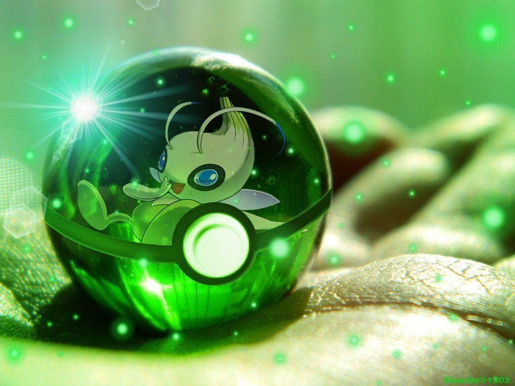 1030x770 Celebi Pokeball, Desktop