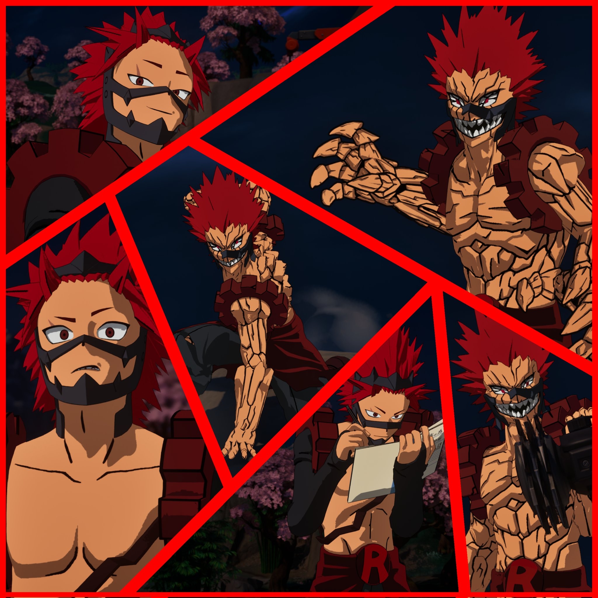 2050x2050 Eijiro Kirishima Fortnite wallpaper, Phone