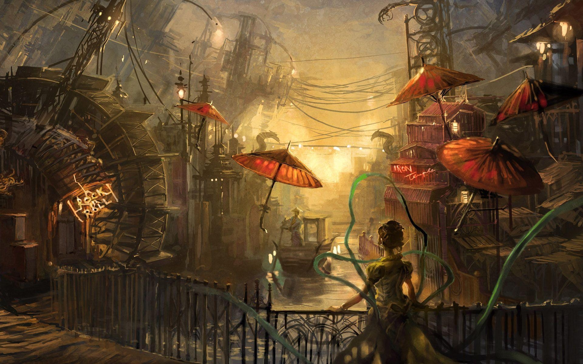 1920x1200 Steampunk Wallpaper 210, Desktop