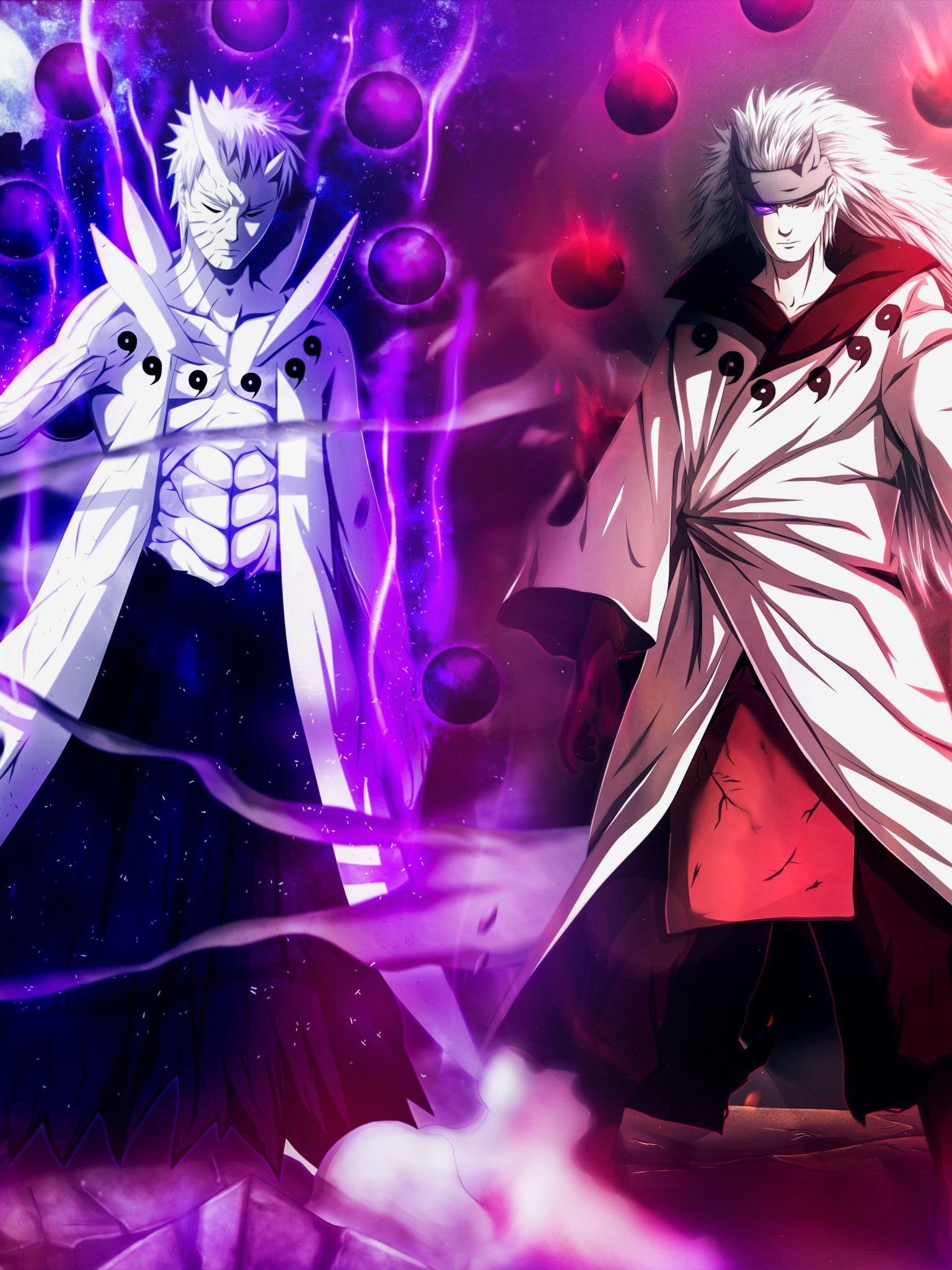 1540x2050 Obito And Madara Wallpaper Free Obito And Madara Background, Phone