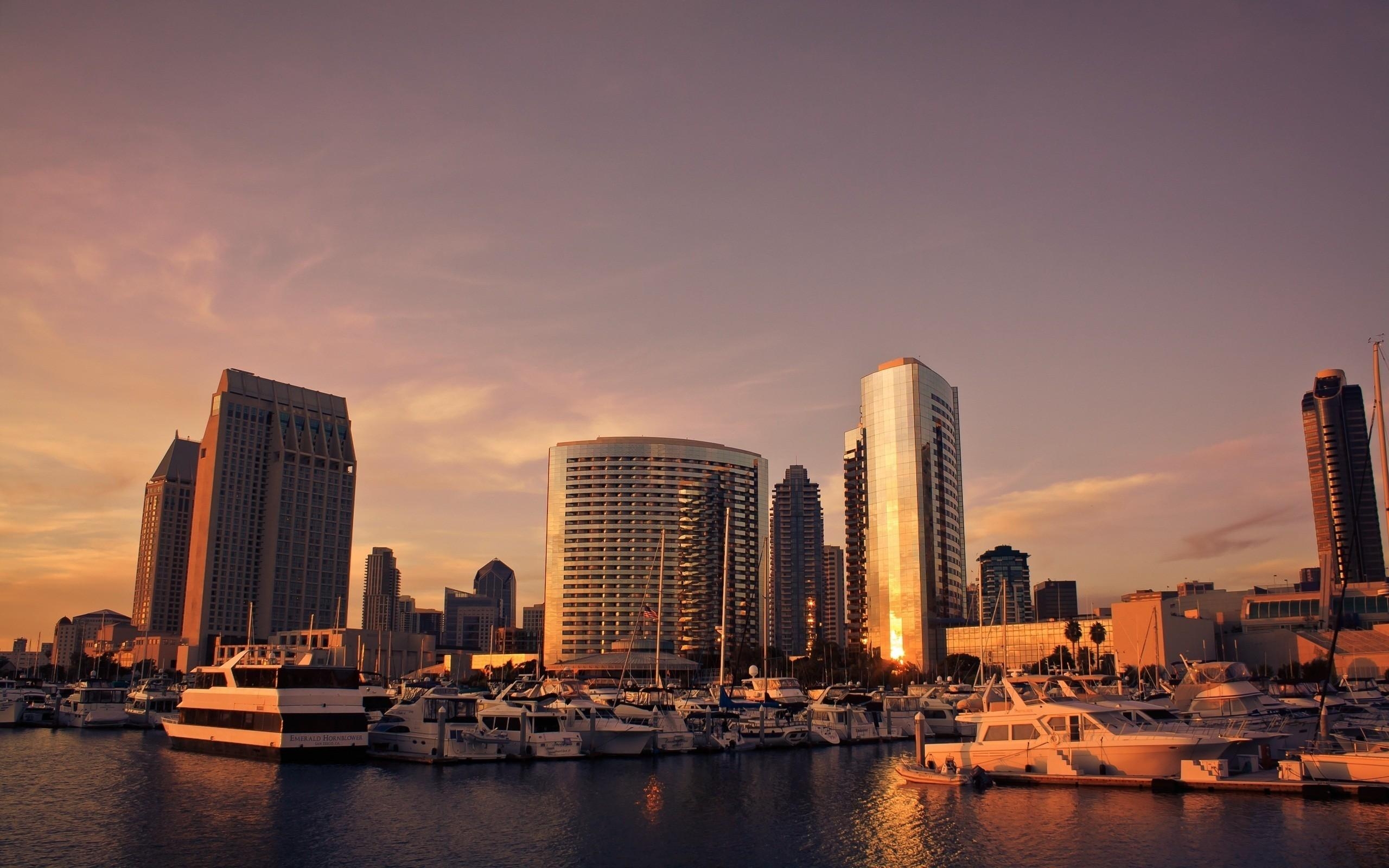 2560x1600 San diego cityscapes wallpaper. PC, Desktop