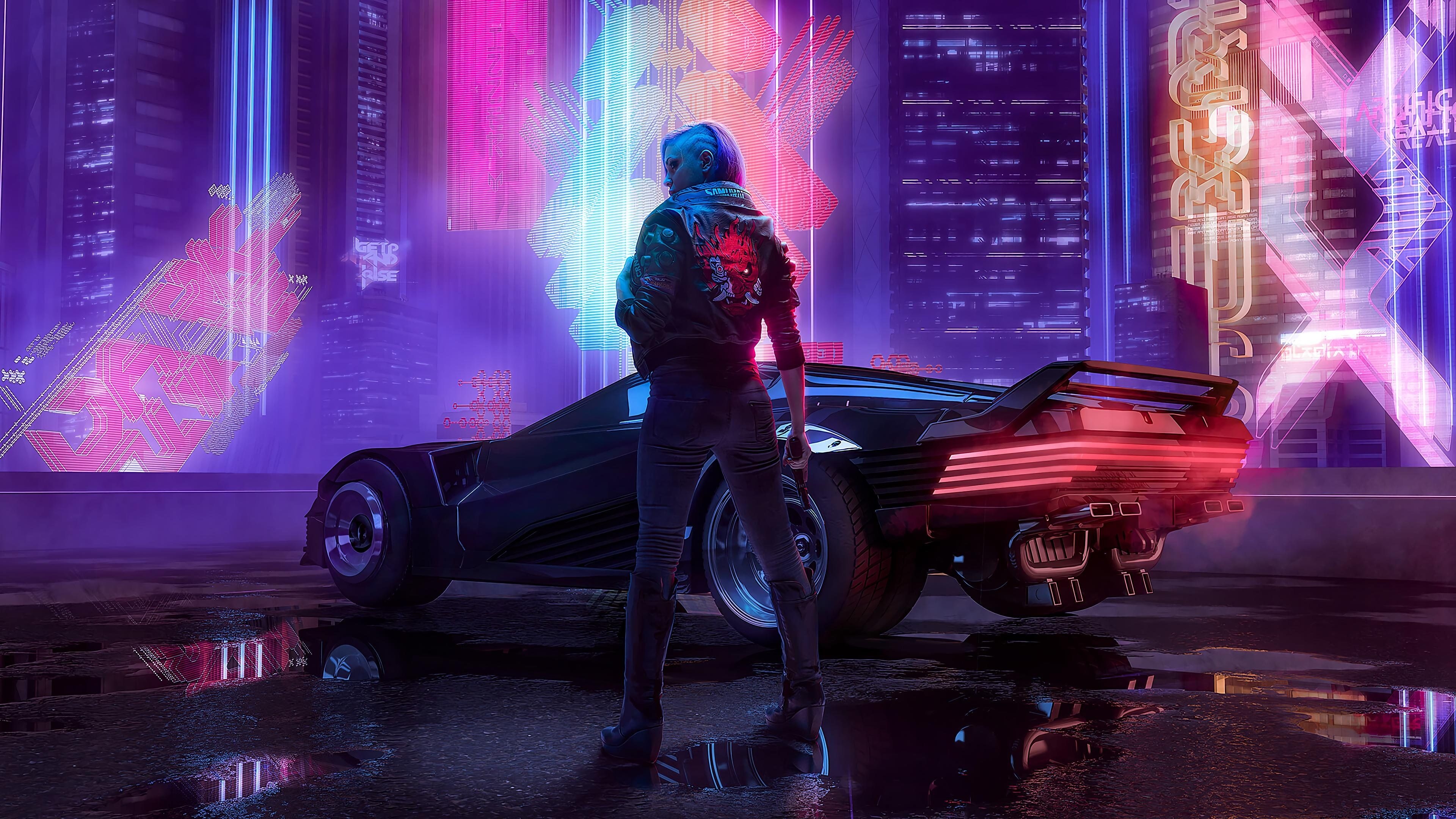 3840x2160 Cyberpunk 2077 4K wallpaper, Desktop