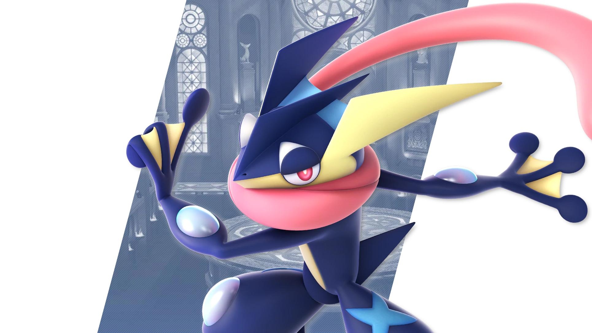 1930x1090 Super Smash Bros Ultimate Greninja Wallpaper. Cat with Monocle, Desktop