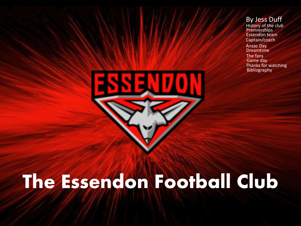 1030x770 The Essendon Football Club powerpoint, Desktop