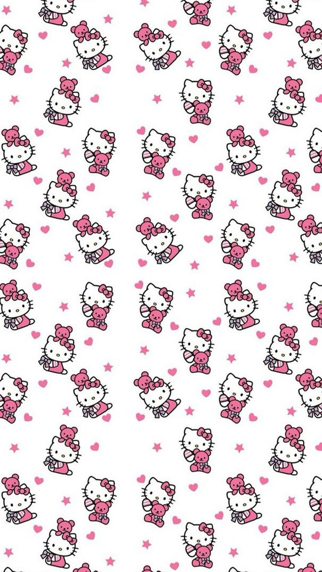 1080x1920 Wallpaper Hello Kitty Characters iPhone 3D iPhone Wallpaper, Phone