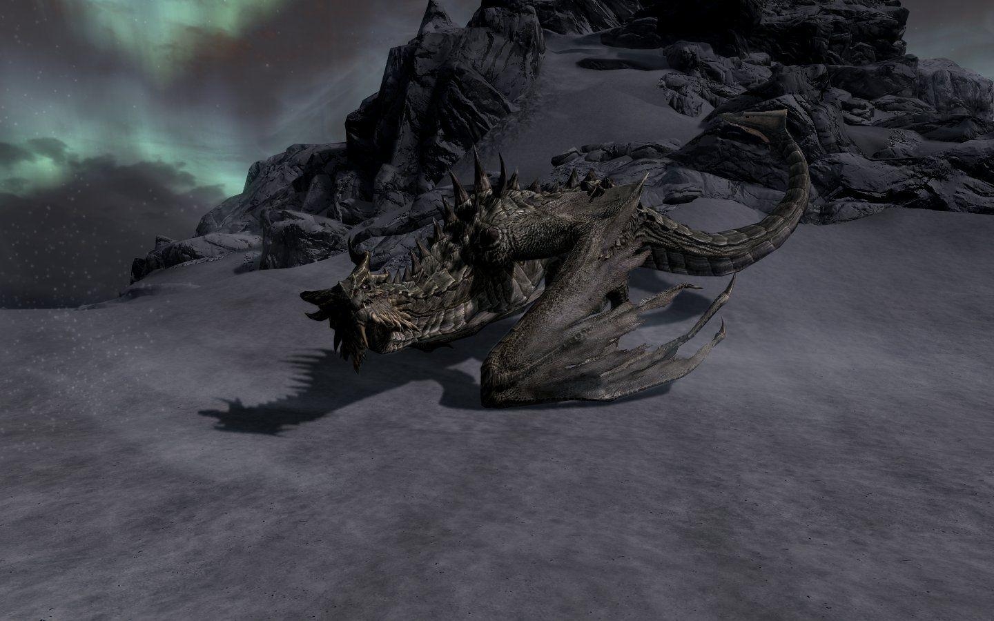 1440x900 The Elder Scrolls Skyrim Paarthurnax wallpaperx900, Desktop