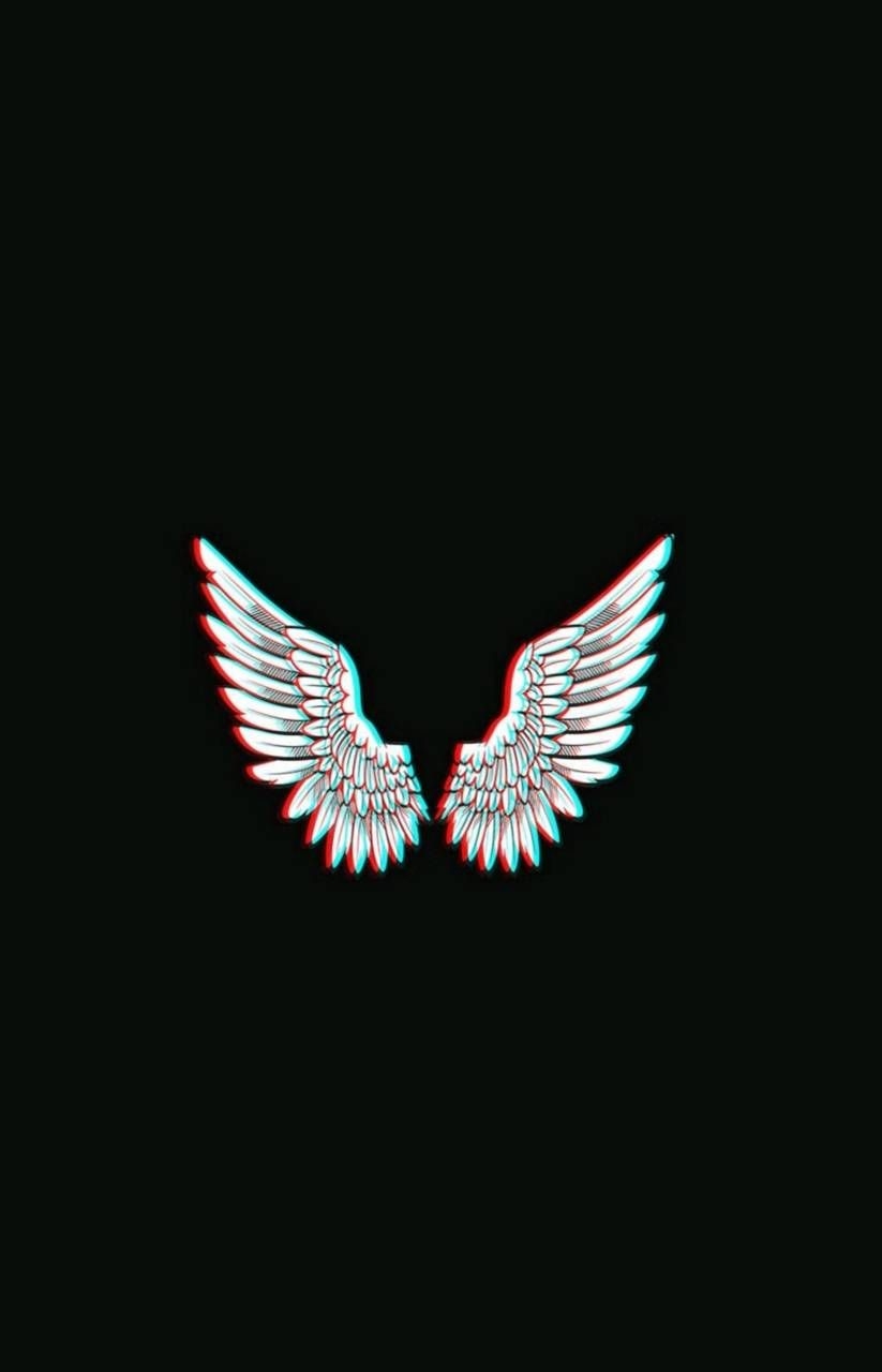 830x1280 angel wings wallpaper, Phone