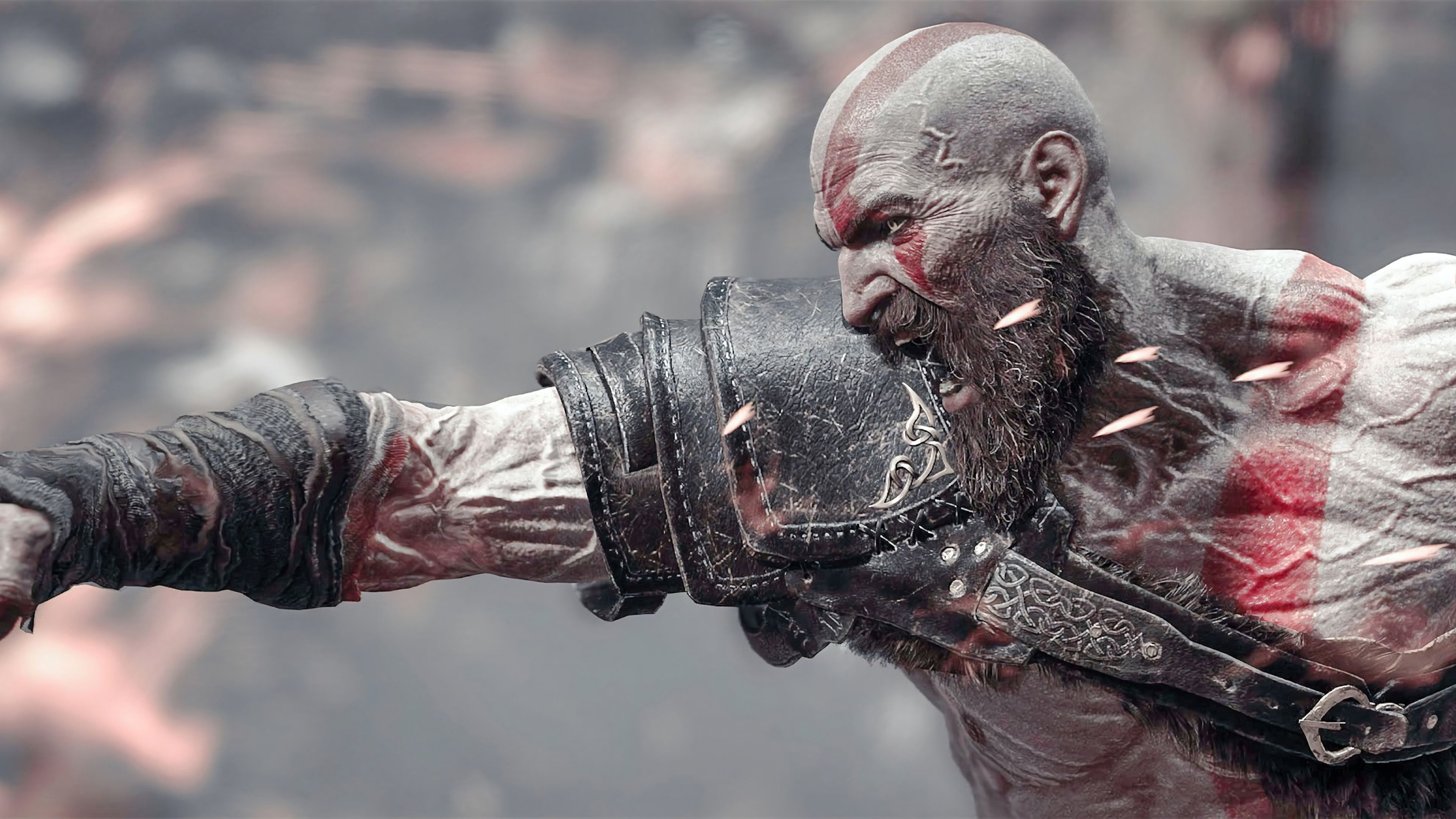 3840x2160 Wallpaper 4k Kratos Digital Art 2019 Games Wallpaper, 4k Wallpaper, Wallpaper, Games Wallpaper, God Of War 4 Wallpaper, God Of War Wallpaper, Hd Wallpaper, Kratos Wallpaper, Ps Games Wallpaper, Desktop