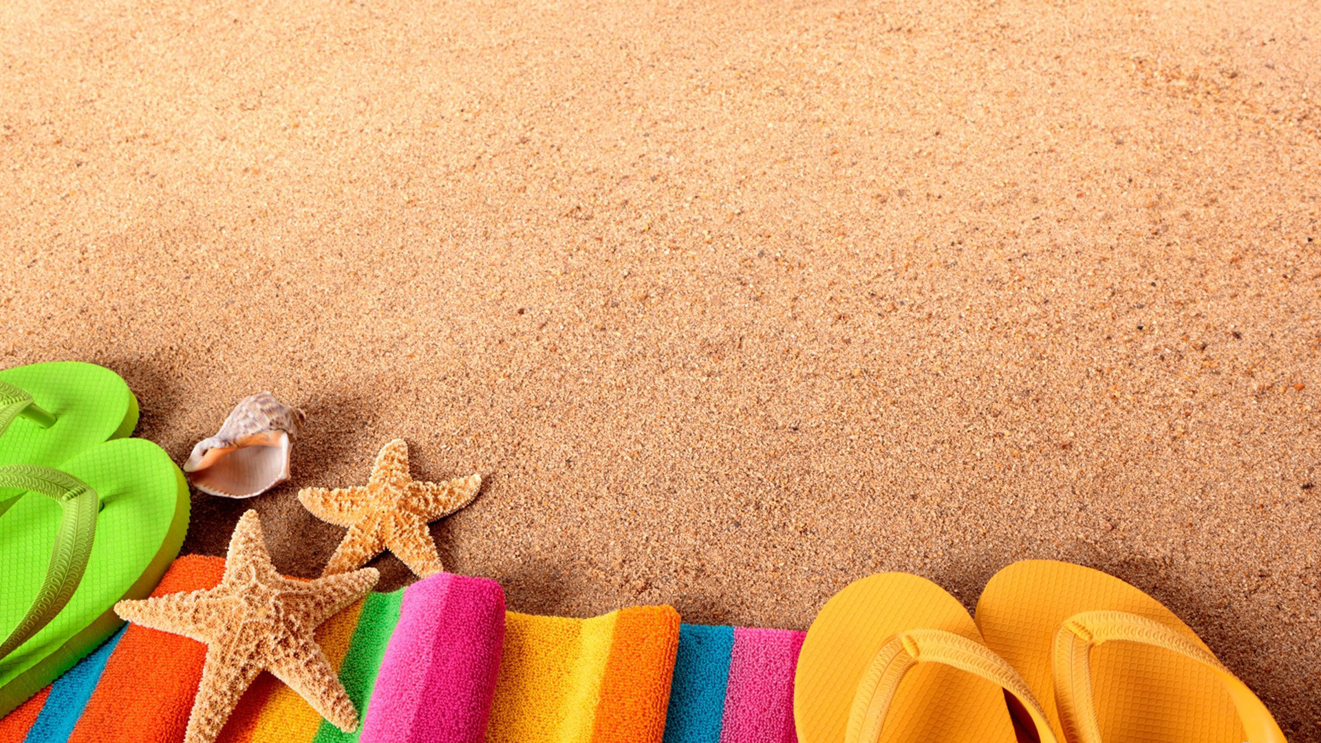 1920x1080 flip flop wallpaper, yellow, sand, footwear, sandal, textile, Desktop