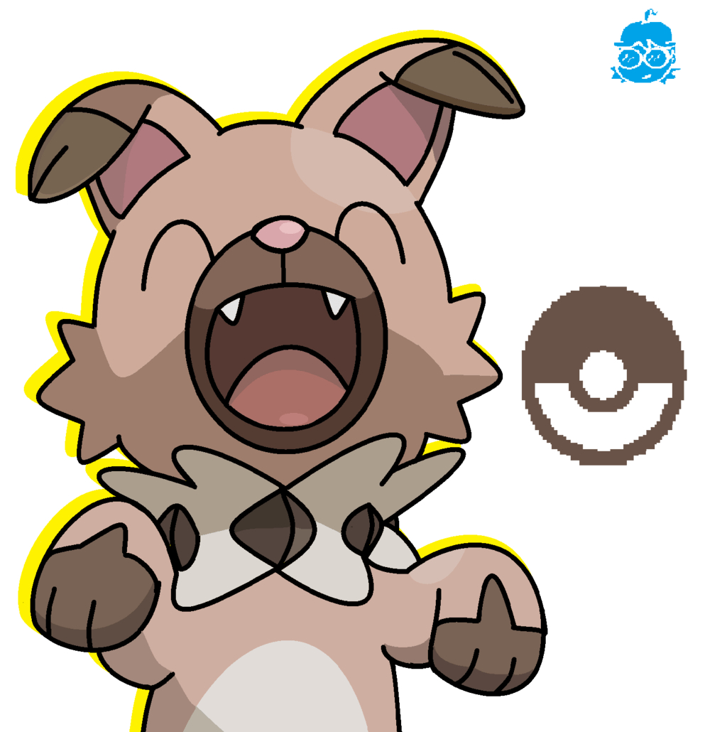 1030x1030 px Rockruff Wallpaper, Phone