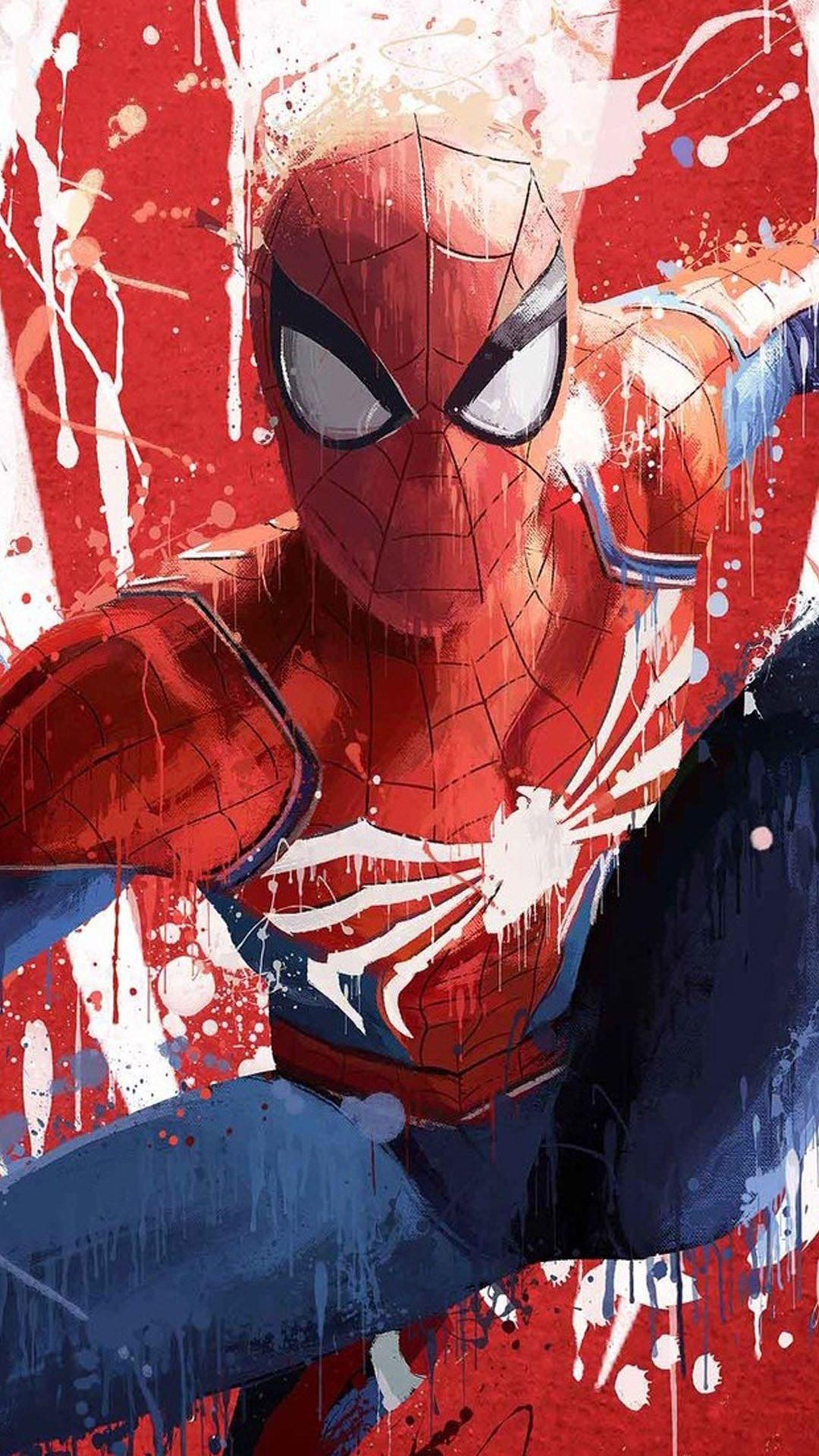 1080x1920 Spider Man Fan Artwork. Art Wallpaper. Spiderman, Spider, Iron, Phone