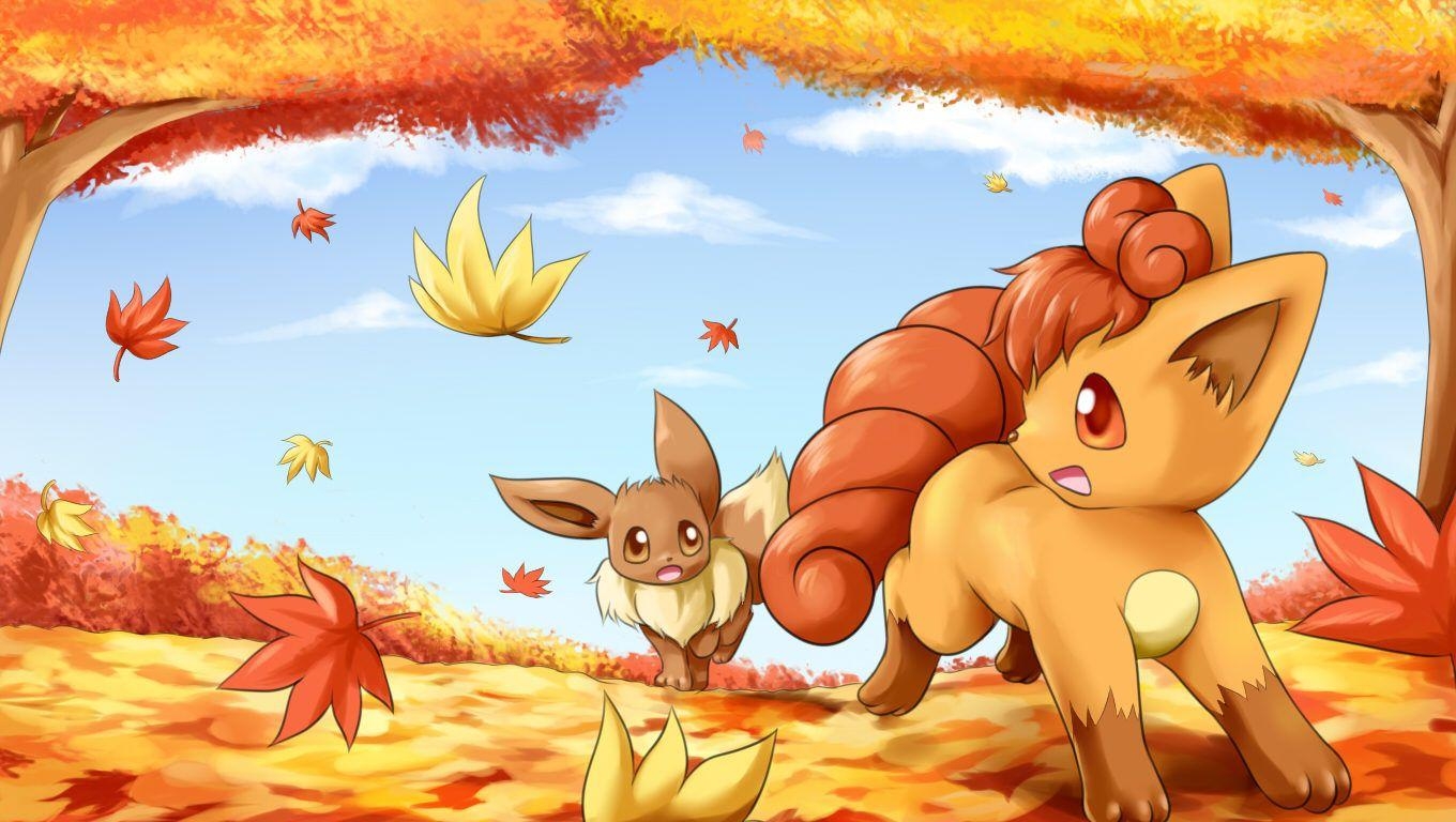 1360x770 HD Pokemon Phone Eevee BackgroundD Wallpaper, Desktop