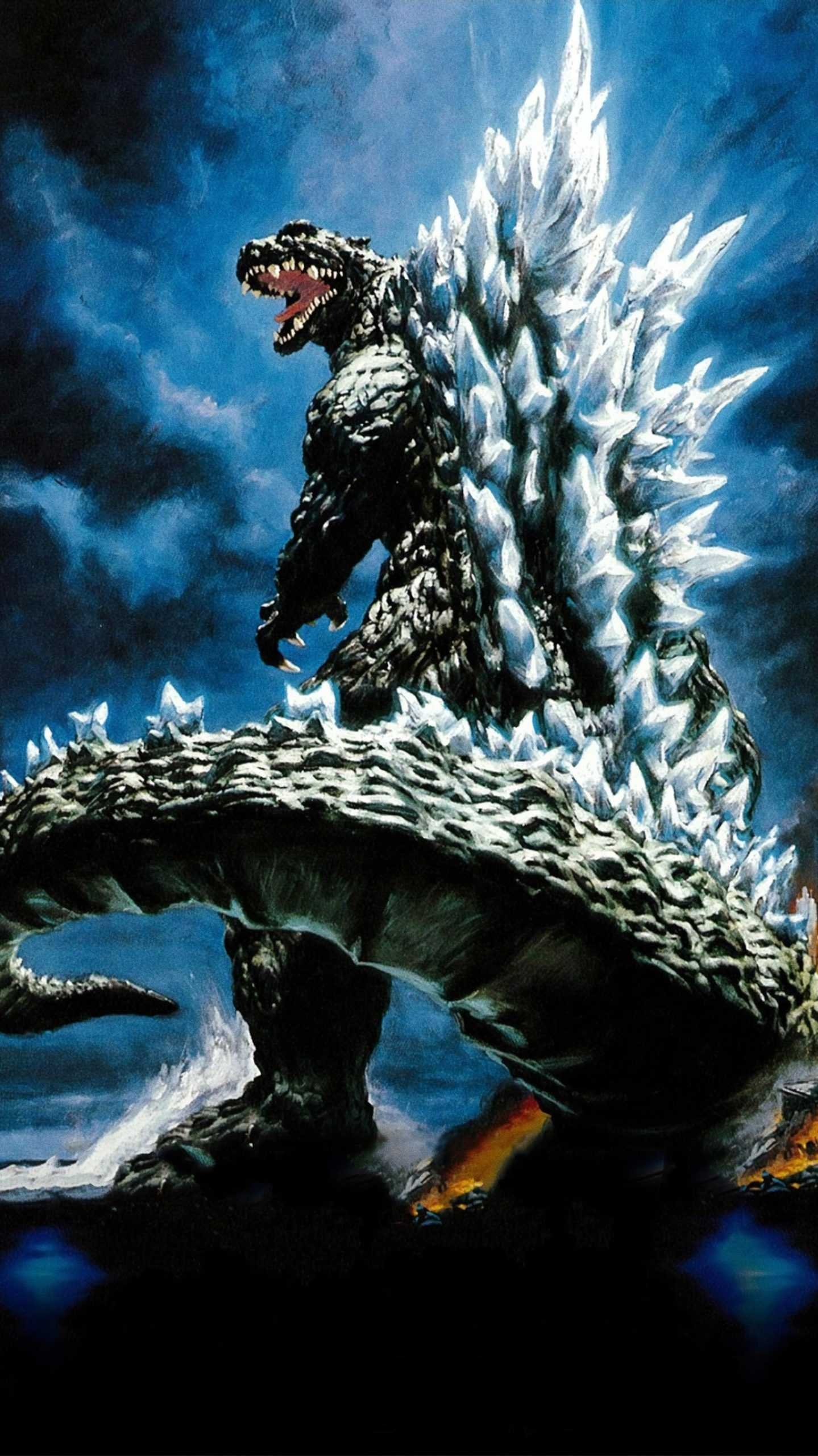 1440x2560 Godzilla Wallpaper, Phone