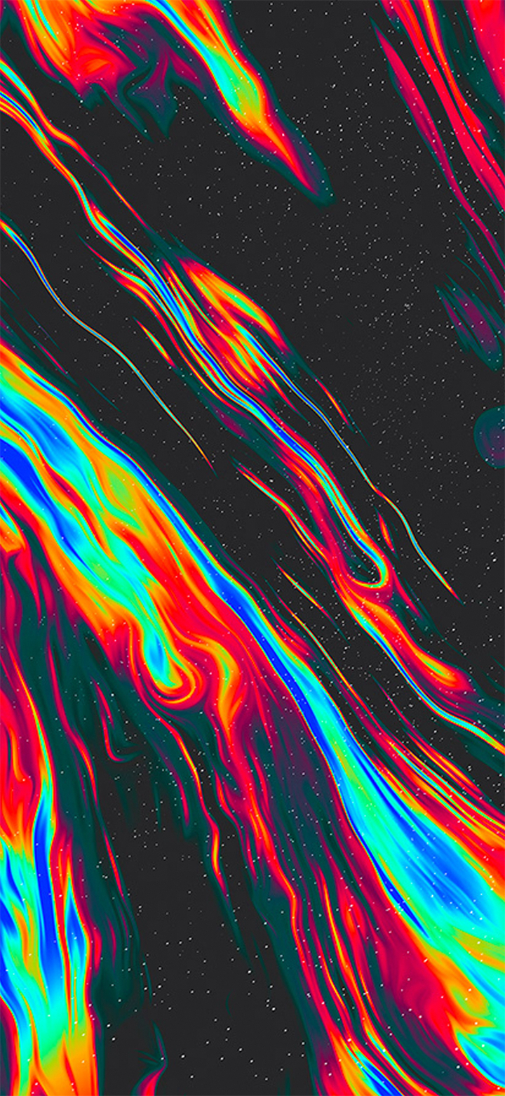 720x1570 Psychedelic, Phone