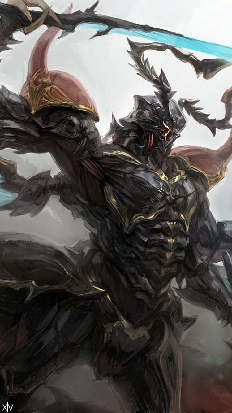 750x1340 Mobile Wallpaper Fantasy Xiv Ravana, Download Wallpaper, Phone