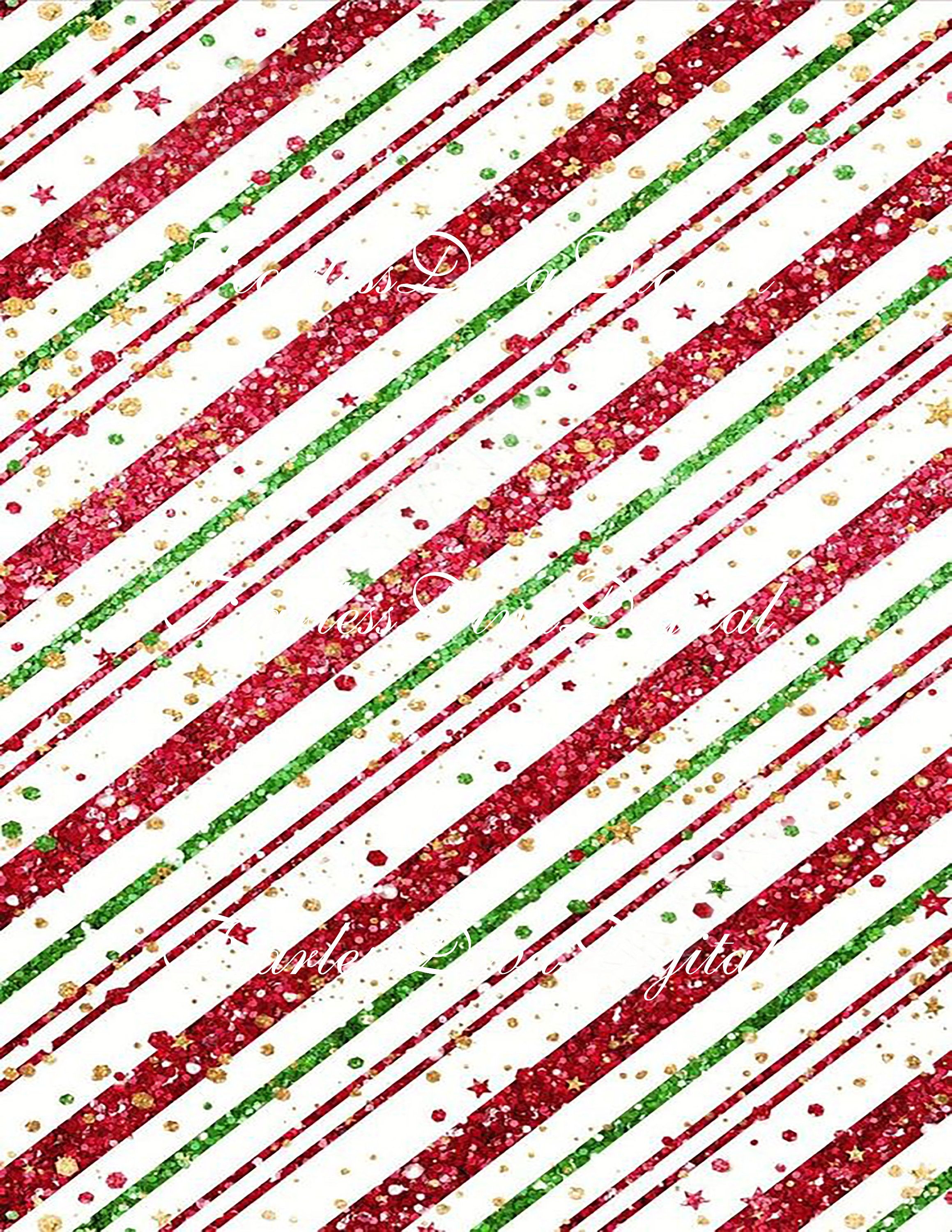 2320x3000 Digital Glittery Striped Christmas Scrapbook Paper Instant. Christmas phone wallpaper, Christmas scrapbook paper, Wallpaper iphone christmas, Phone