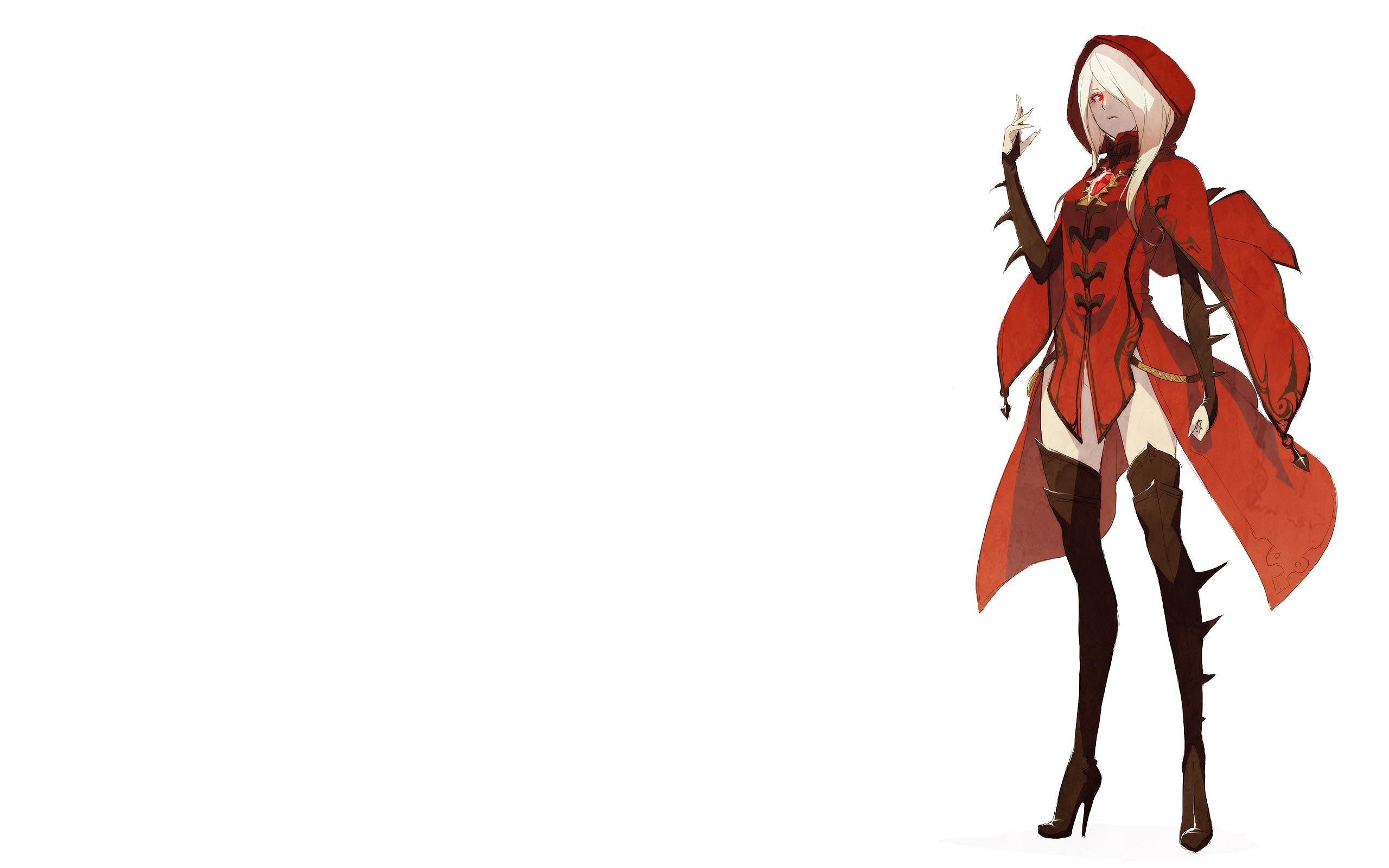 2560x1600 video games, cloaks, Dragon Nest, Red Hood, anime girls, Argenta, Desktop