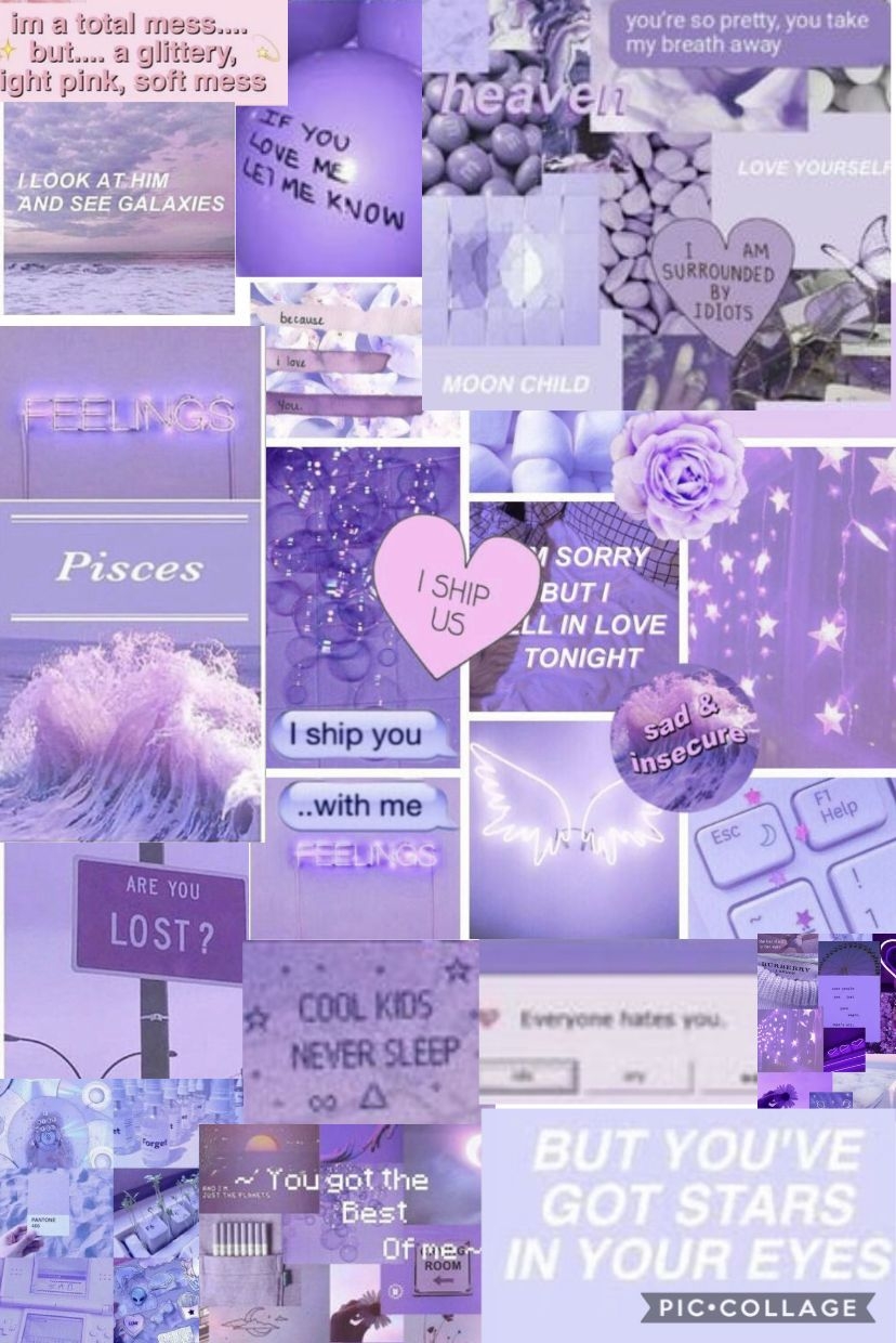 830x1240 purple collage. Purple wallpaper iphone, Pink wallpaper iphone, iPhone wallpaper tumblr aesthetic, Phone