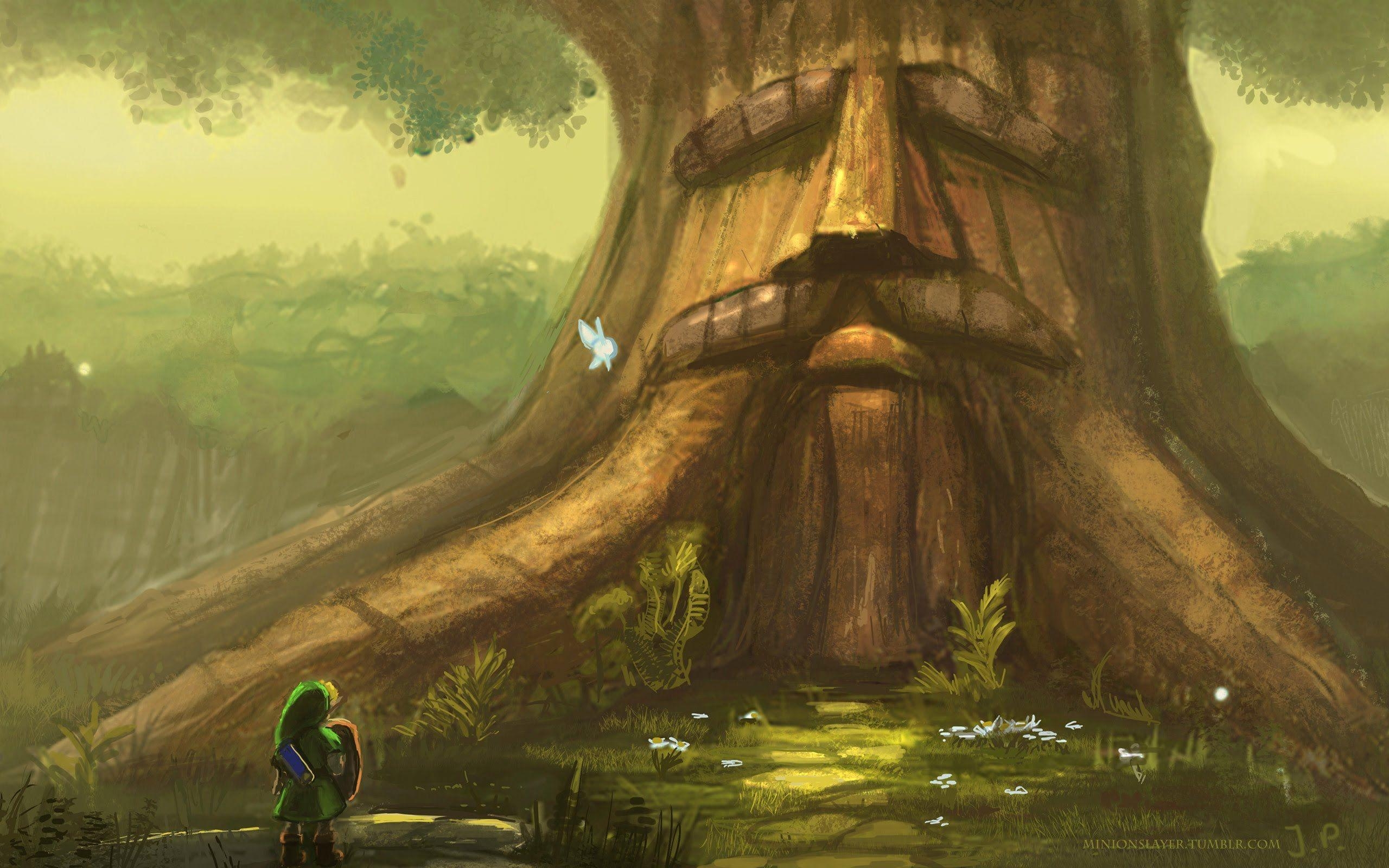 2560x1600 Zelda Ocarina Of Time 1. El arbol lokisho, Desktop