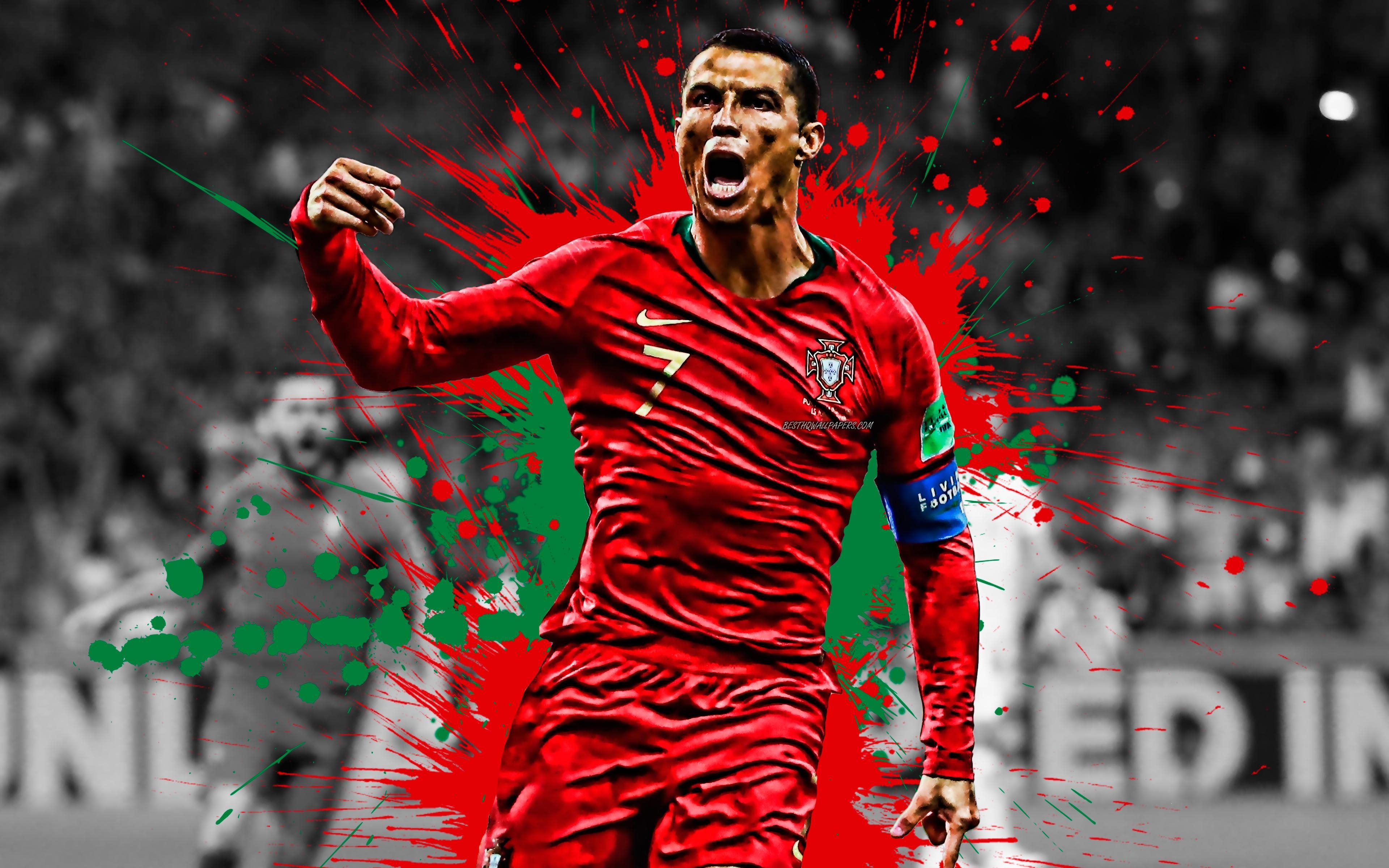 3840x2400 Cristiano Ronaldo 4k Ultra HD Wallpaper, Desktop