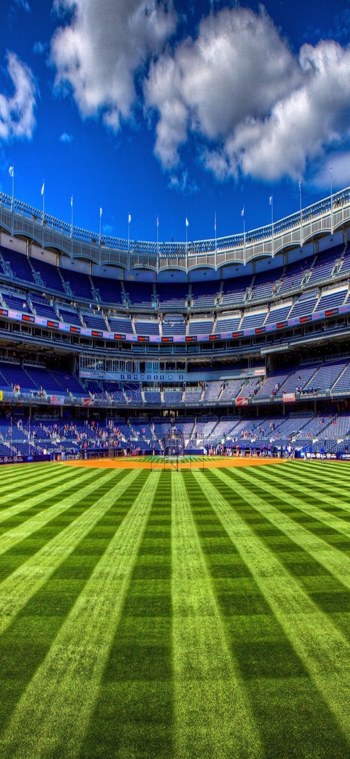 1130x2440 Yankee Stadium iPhone Wallpaper, Phone