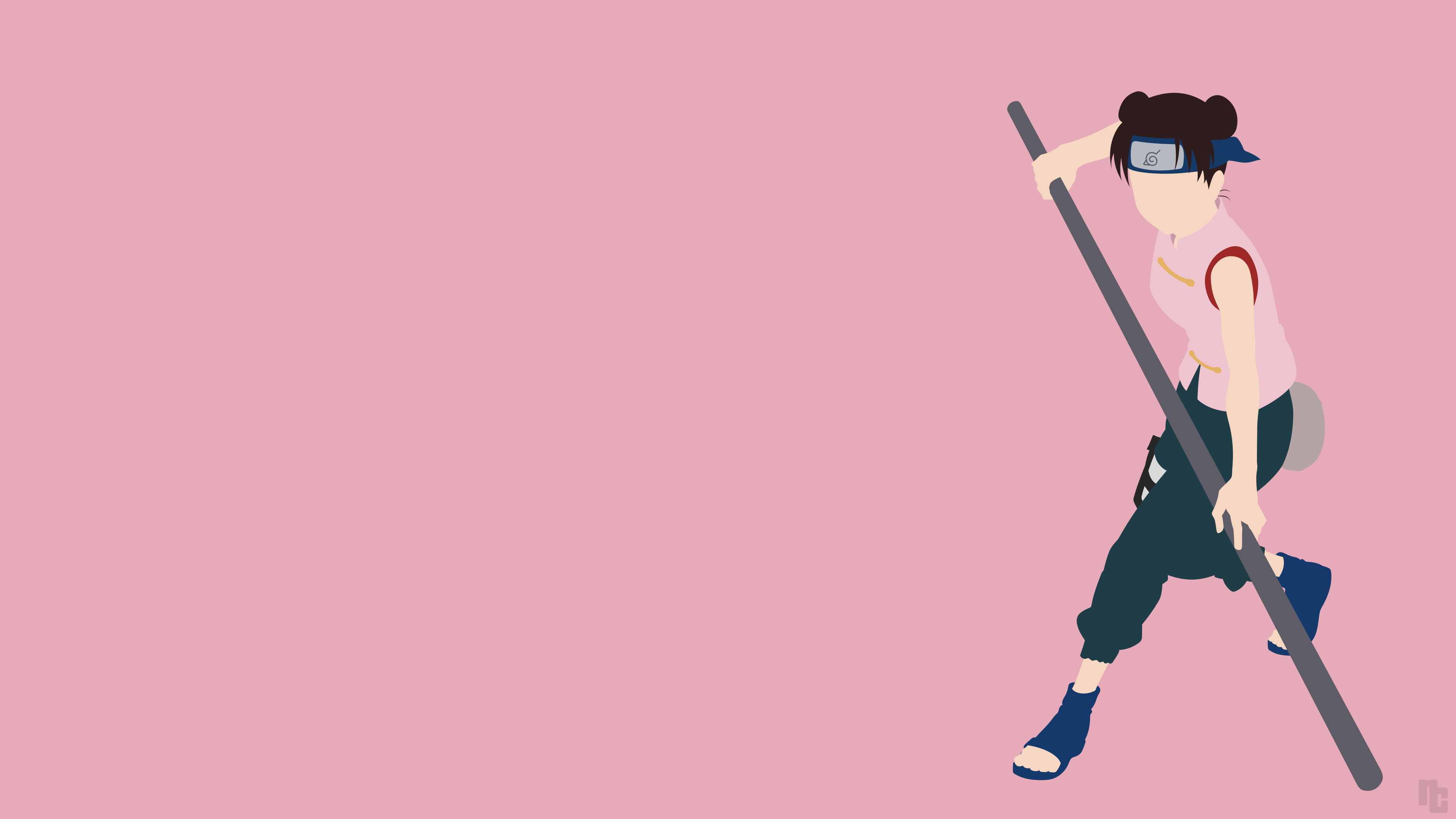 3840x2160 Naruto Minimalist Wallpaper, Desktop