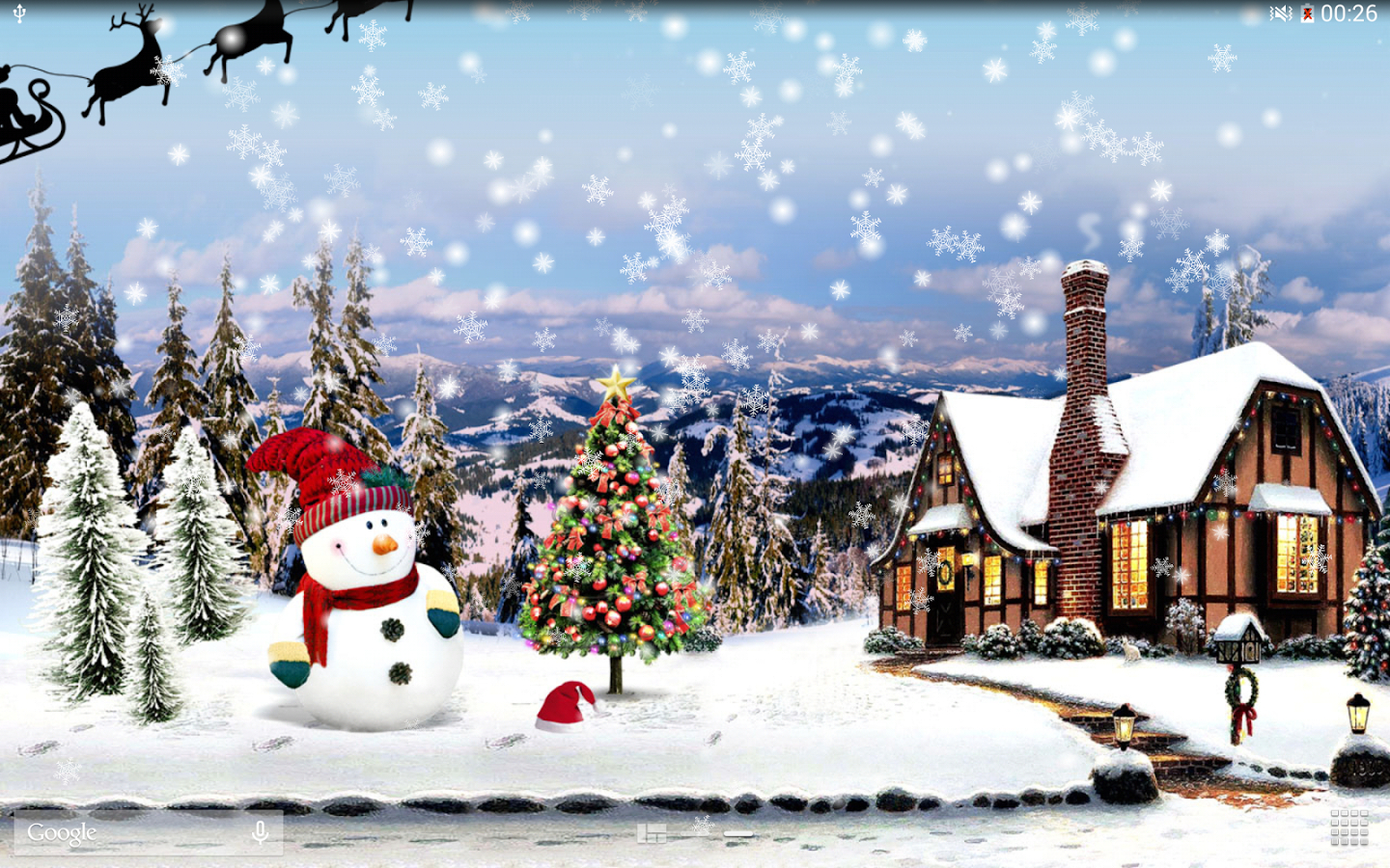 1440x900 Free Christmas Live Wallpaper For Android Christmas Wallpaper Live, Desktop