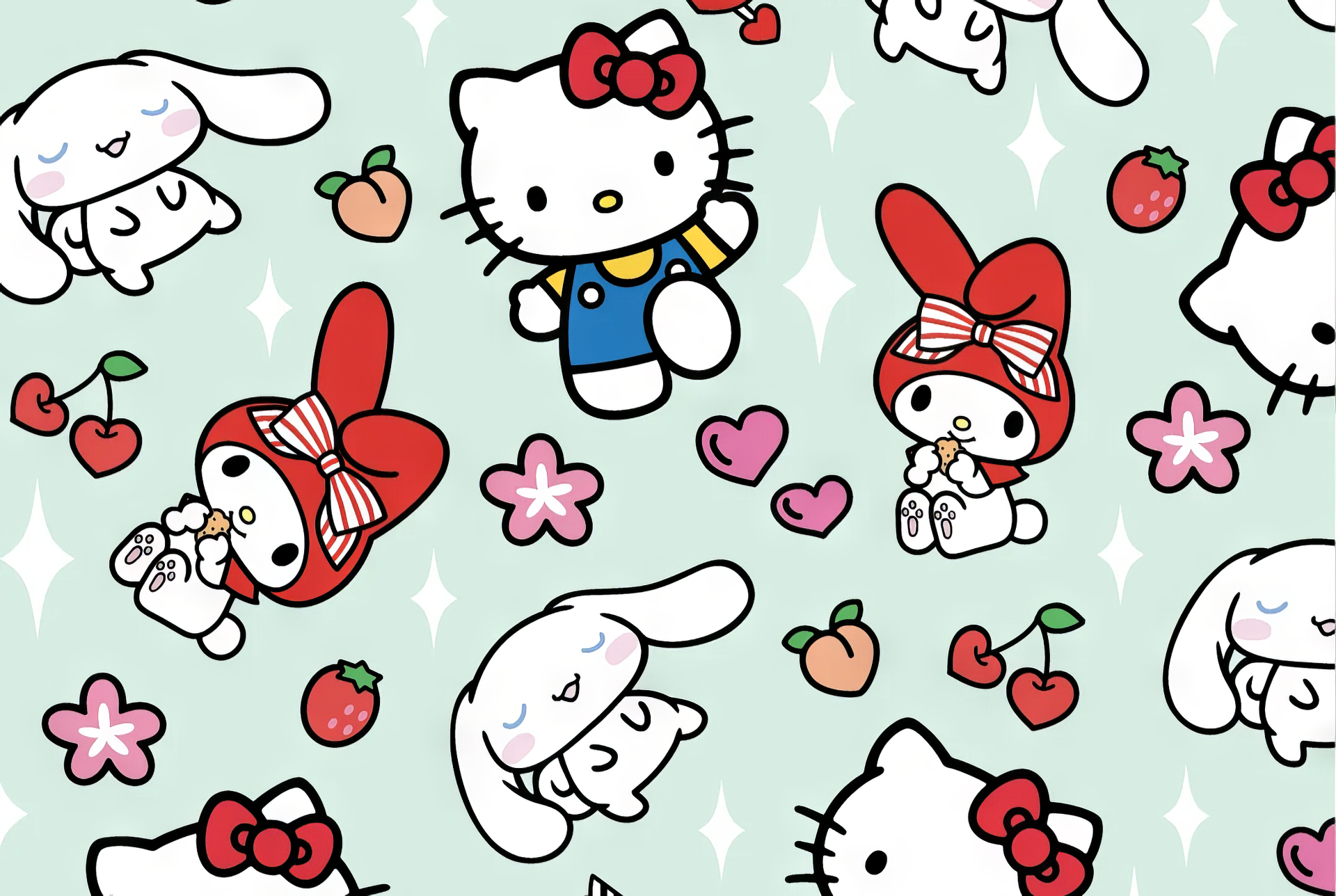 1920x1290 Cute Sanrio HD Wallpaper featuring, Desktop