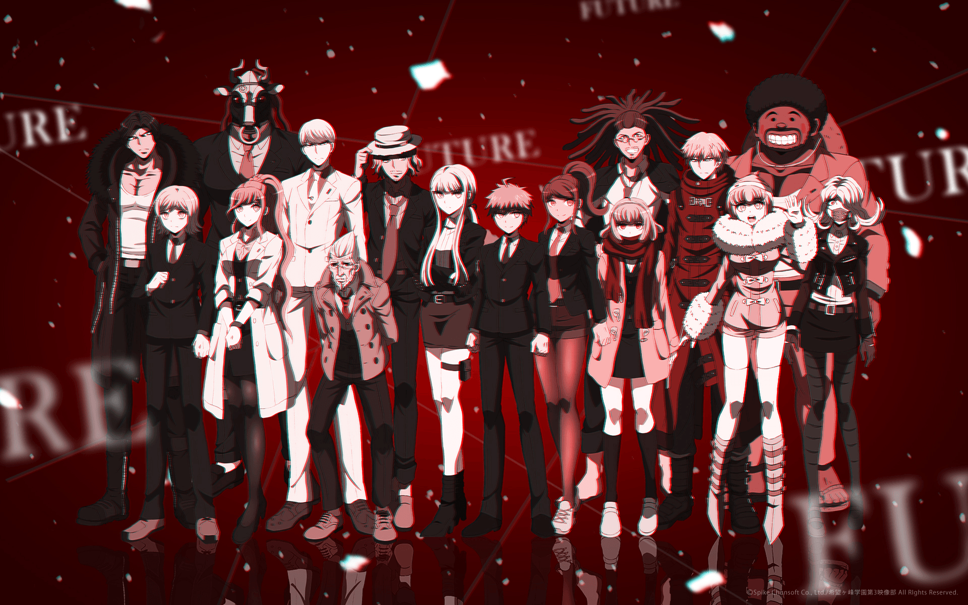 1920x1200 Digital MonoMono Machine Danganronpa 3 Side Future Cast PC, Desktop