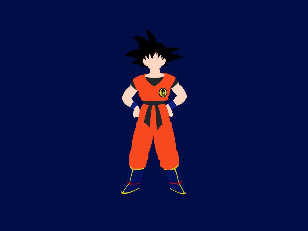 1030x770 Desktop wallpaper minimal, goku, dragon ball, art, HD image, Desktop