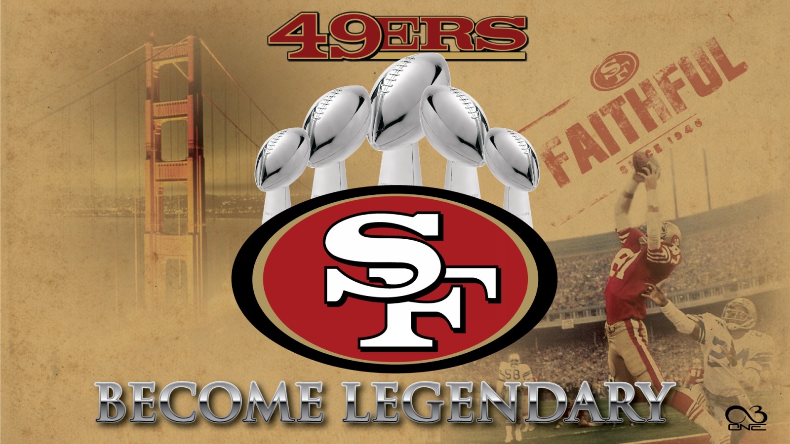 1600x900 SF 49ers Wallpaper, Desktop