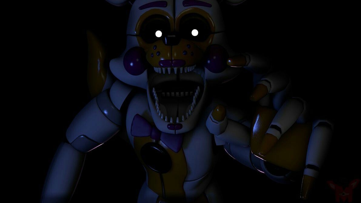 1200x670 Lolbit should have a scarier jump scare but I'm not going to complain, I'm happy they get a part in the game at all. Anime fnaf, Fnaf foxy, Fnaf wallpaper, Desktop