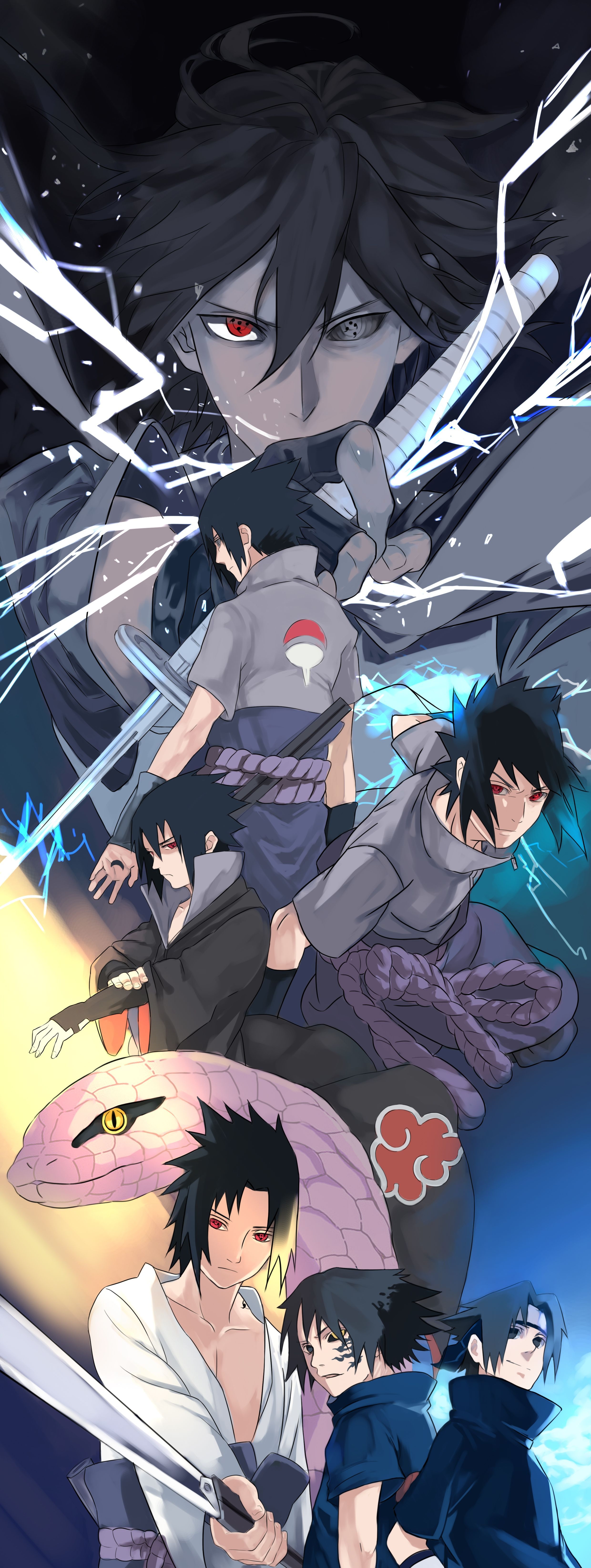 2480x6590 Adult Sasuke iPhone Wallpaper Free Adult Sasuke iPhone, Phone