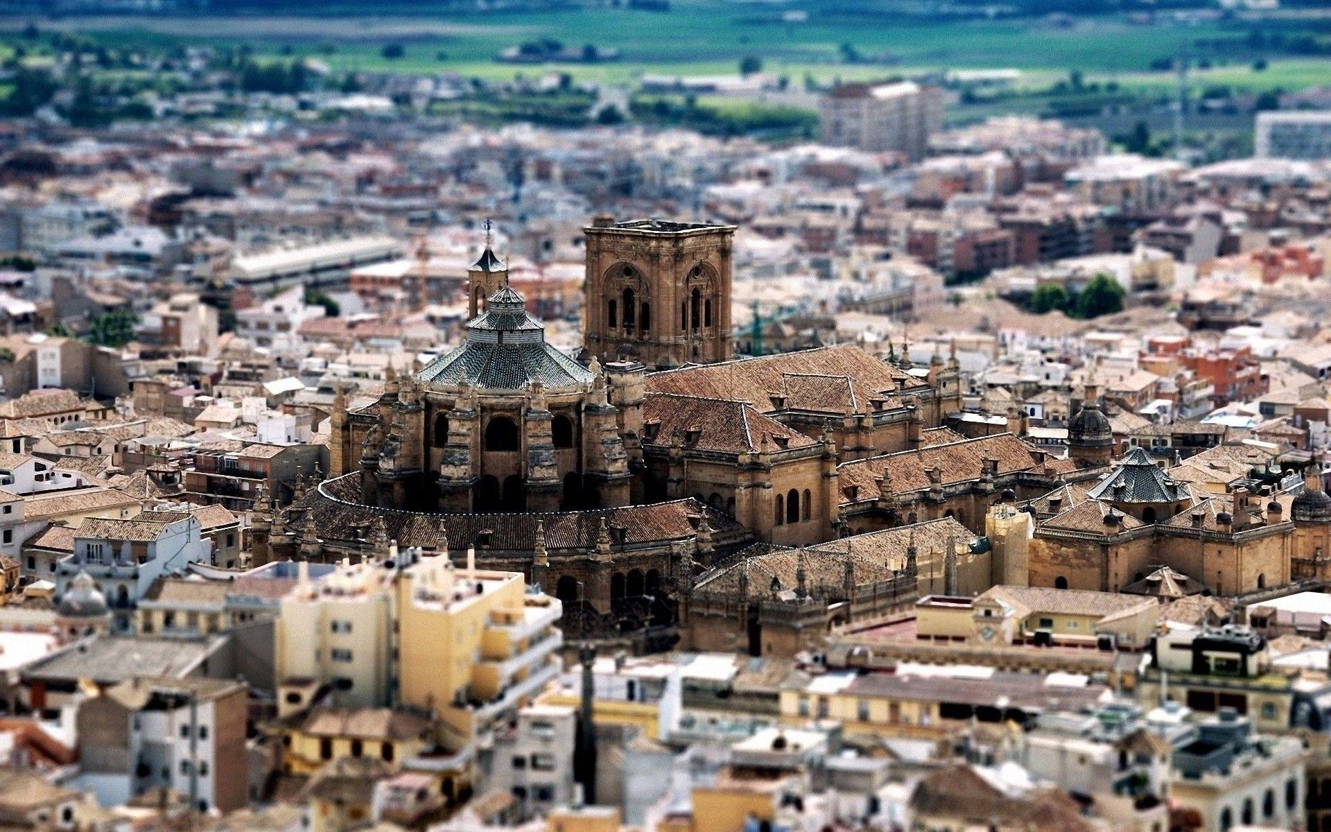 1920x1200 Granada spain cathedrals cities cityscapes wallpaper, Desktop