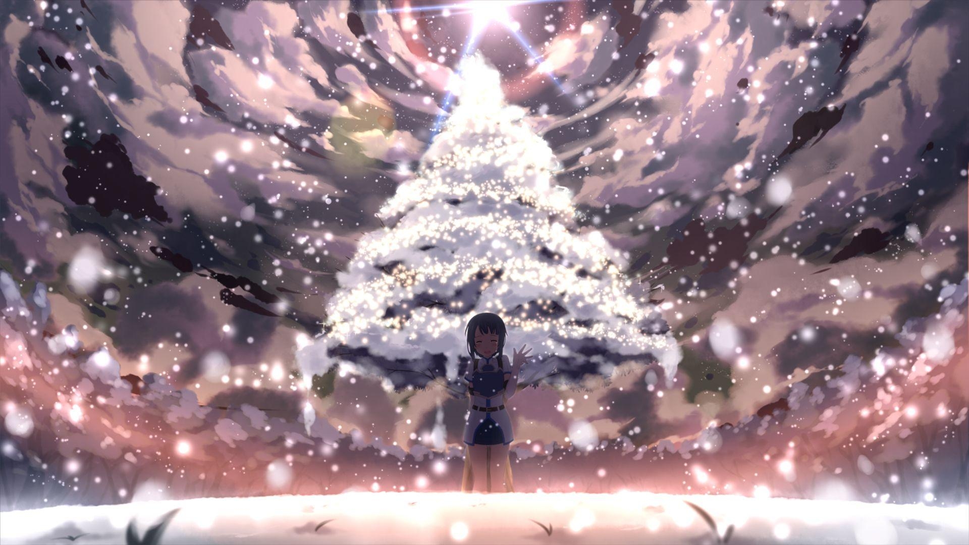 1920x1080 My Collection Of Christmas Winter Anime Background X Post, Desktop