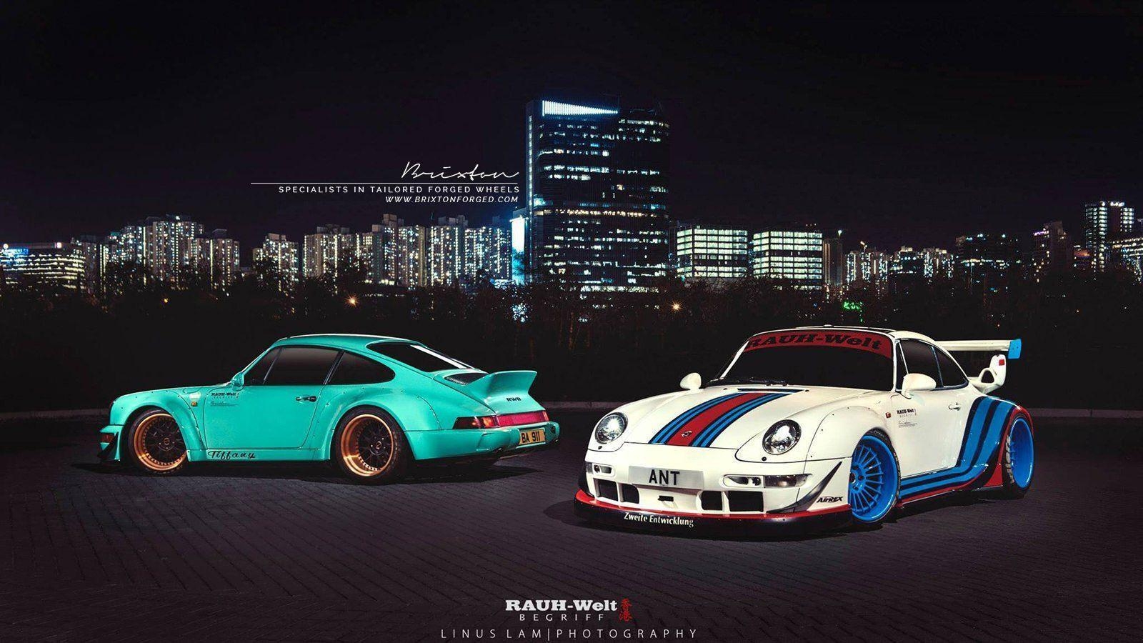 1600x900 Brixton Forged Wheels RWB Porsche 993 cars wallpaperx900, Desktop