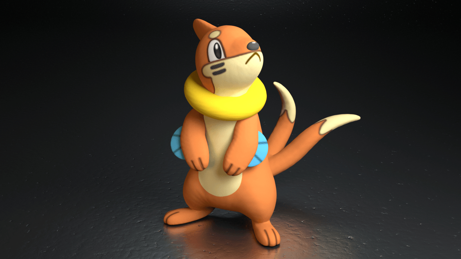 1600x900 418. Buizel, Desktop