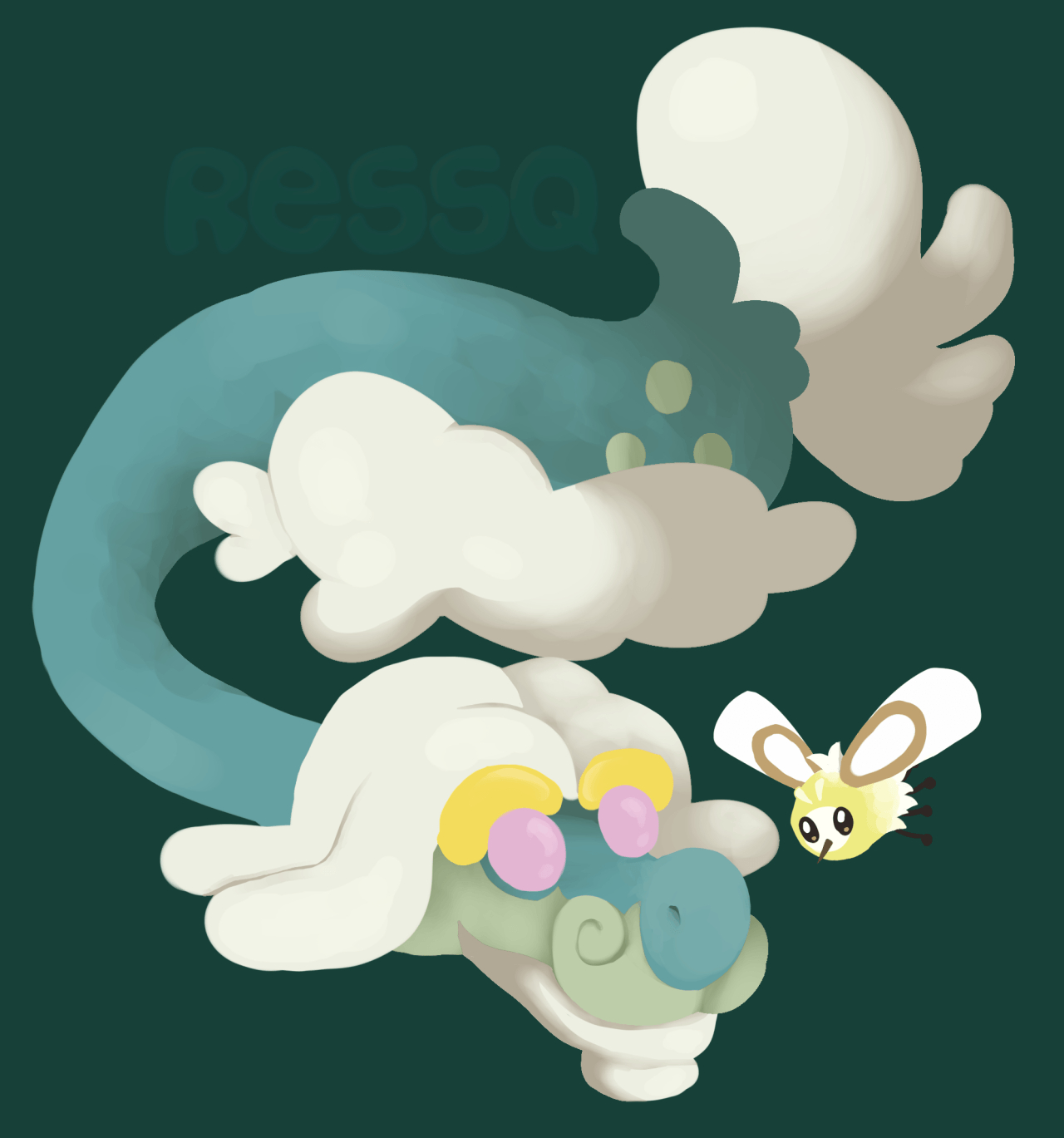 1280x1370 Drampa and Cutiefly. Pokemon 2. Pokémon, Phone