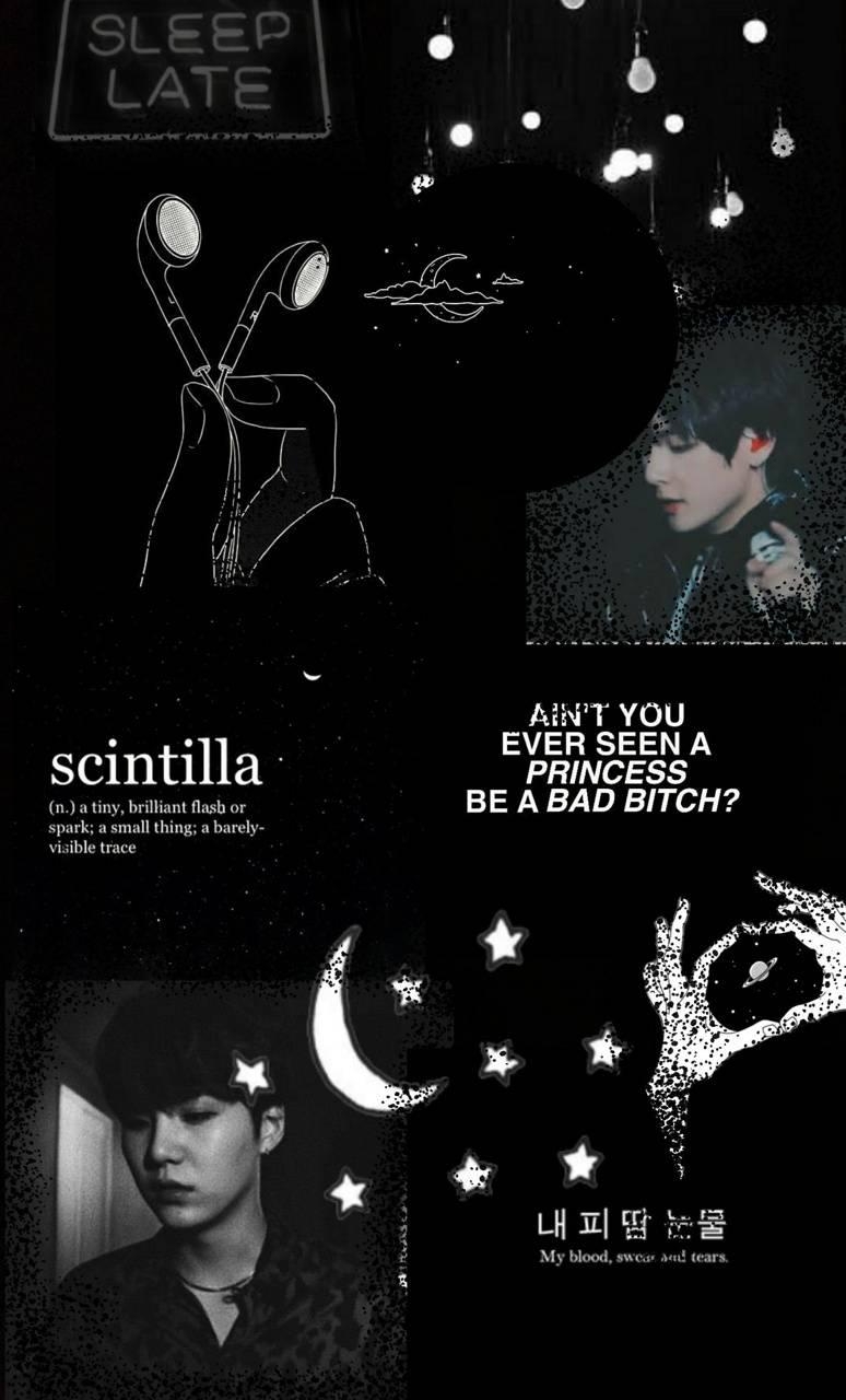 780x1280 Taegi Dark Aesthetic Wallpaper, Phone