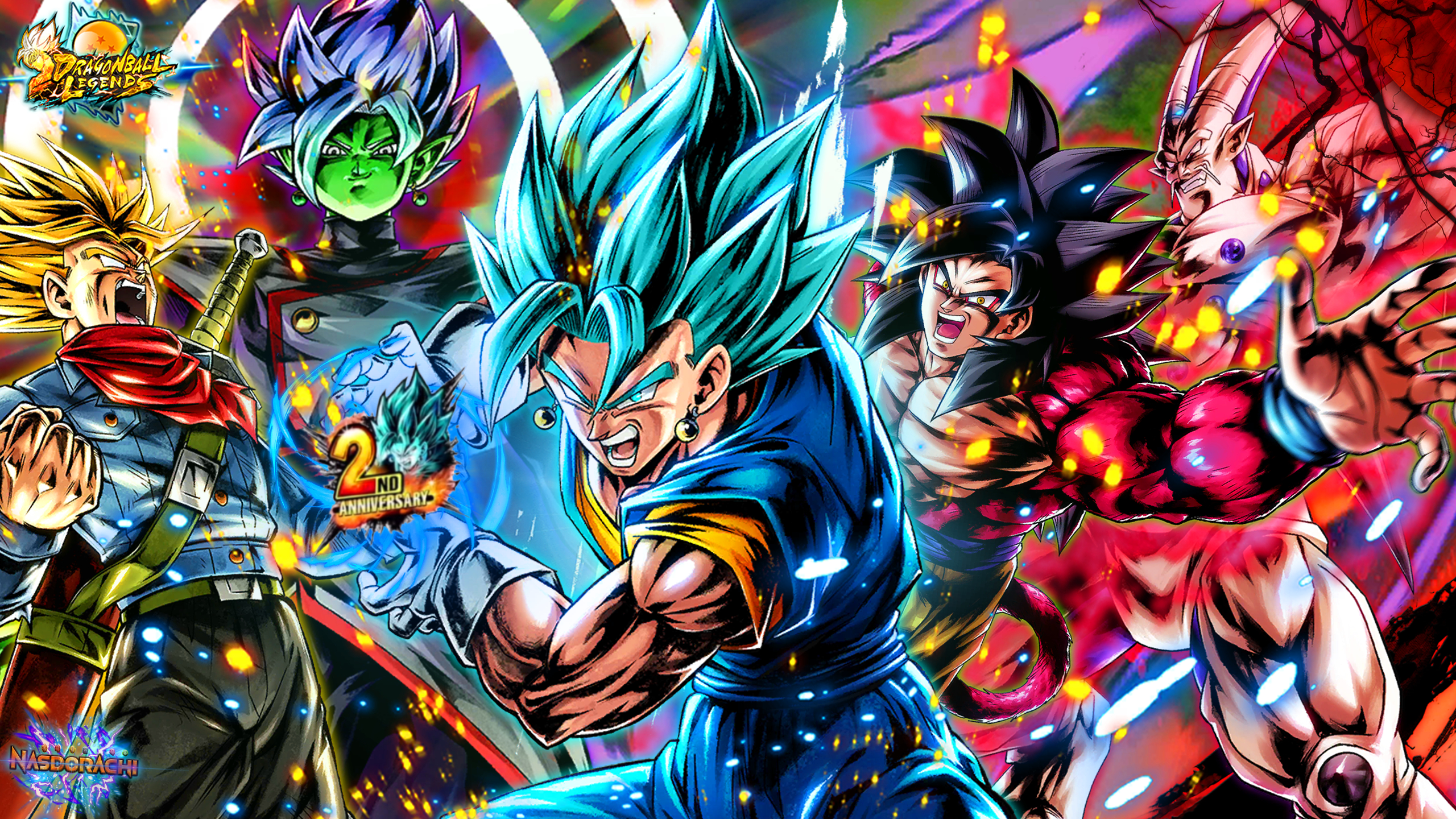 2560x1440 2nd Anniversary DBL 2K PC Wallpaper for you (if you want it): DragonballLegends, Desktop