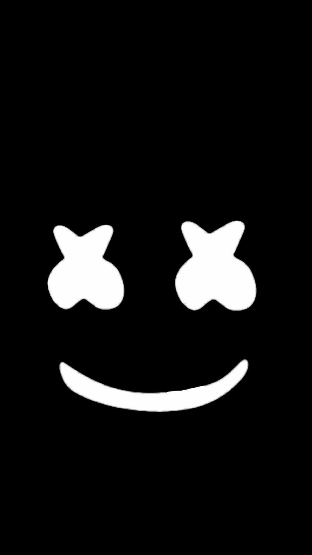 1080x1920 Marshmello wallpaper //black wallpaper. Wallpaper em 2019. Papel, Phone