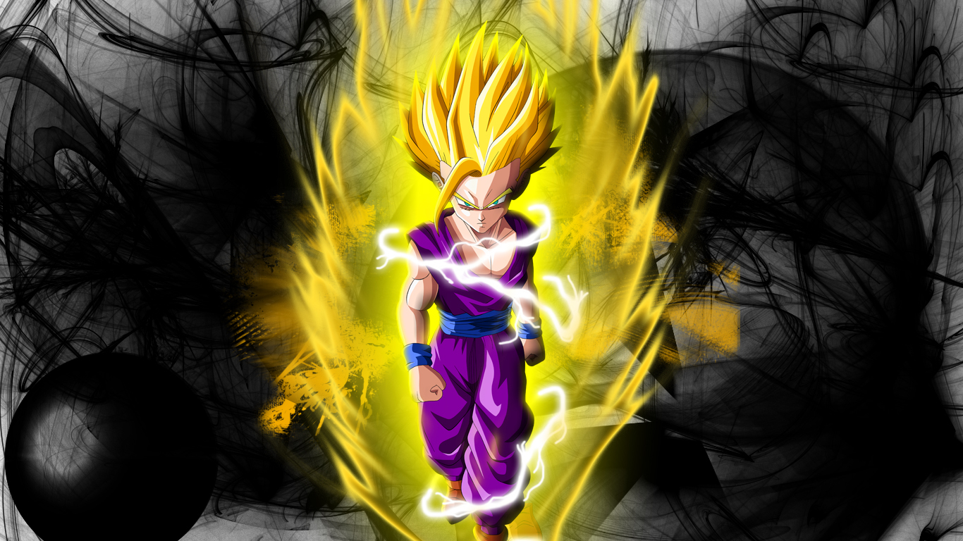 1370x770 Ssj2 Gohan Wallpaper, Desktop