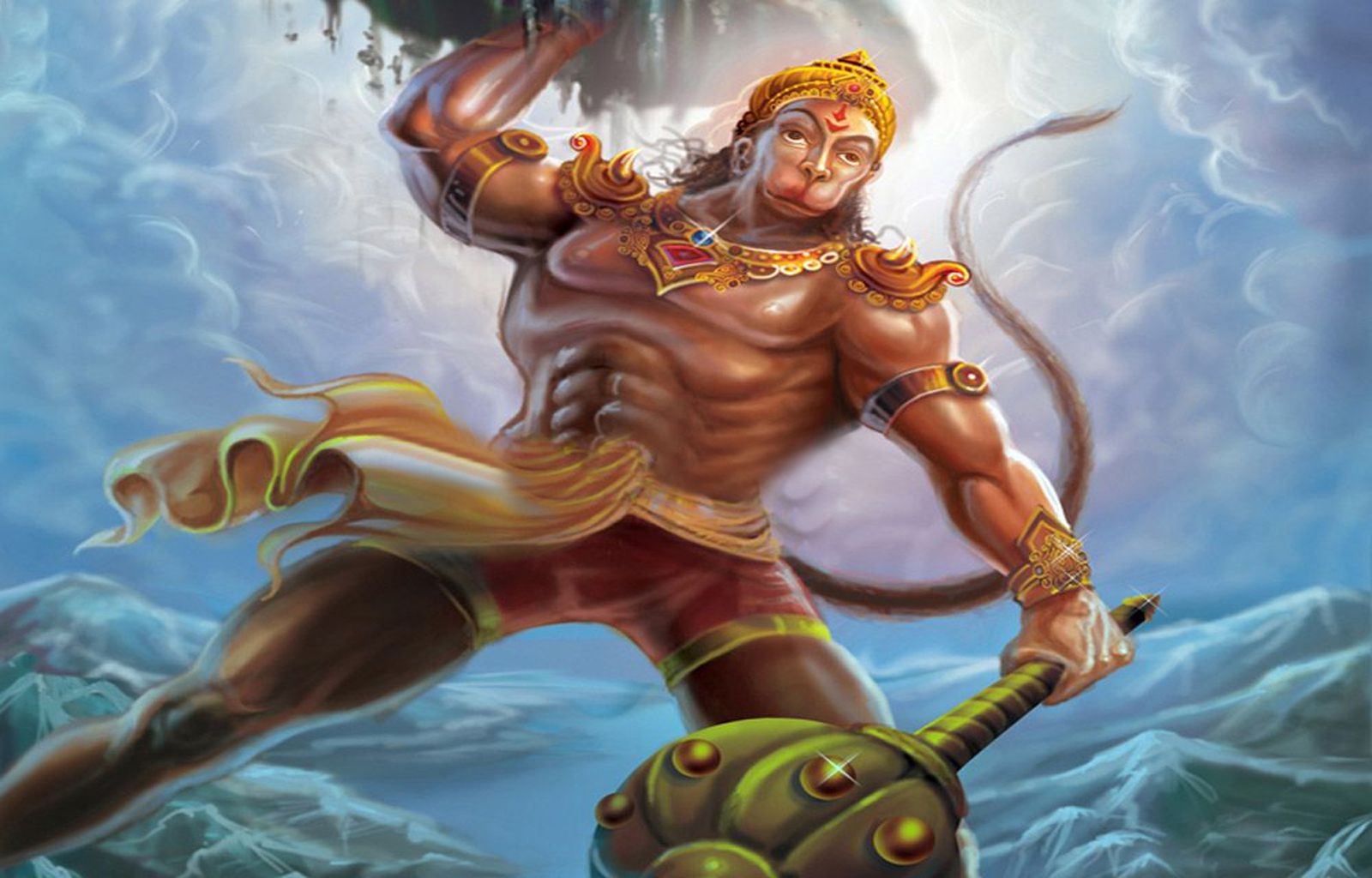 1600x1030 Awesome God Pics HD:Bhagwan Hanuman, Desktop