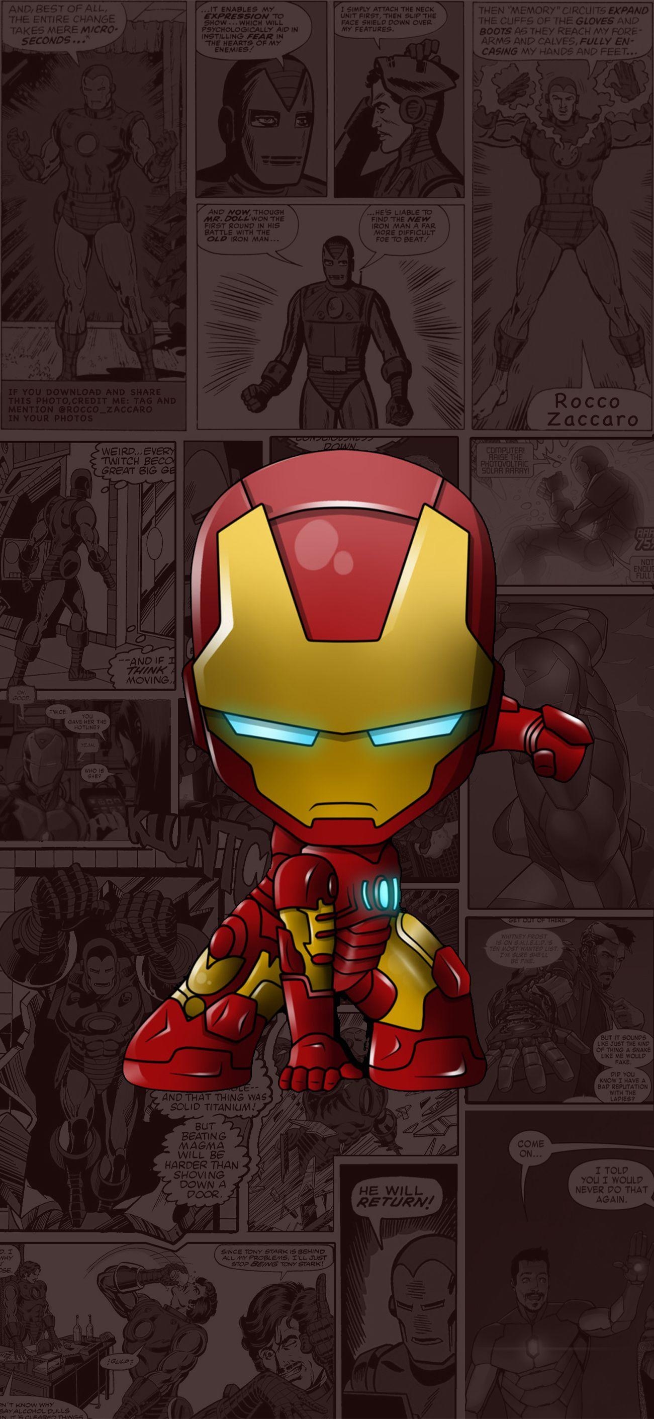 1310x2830 Iron Man, Phone