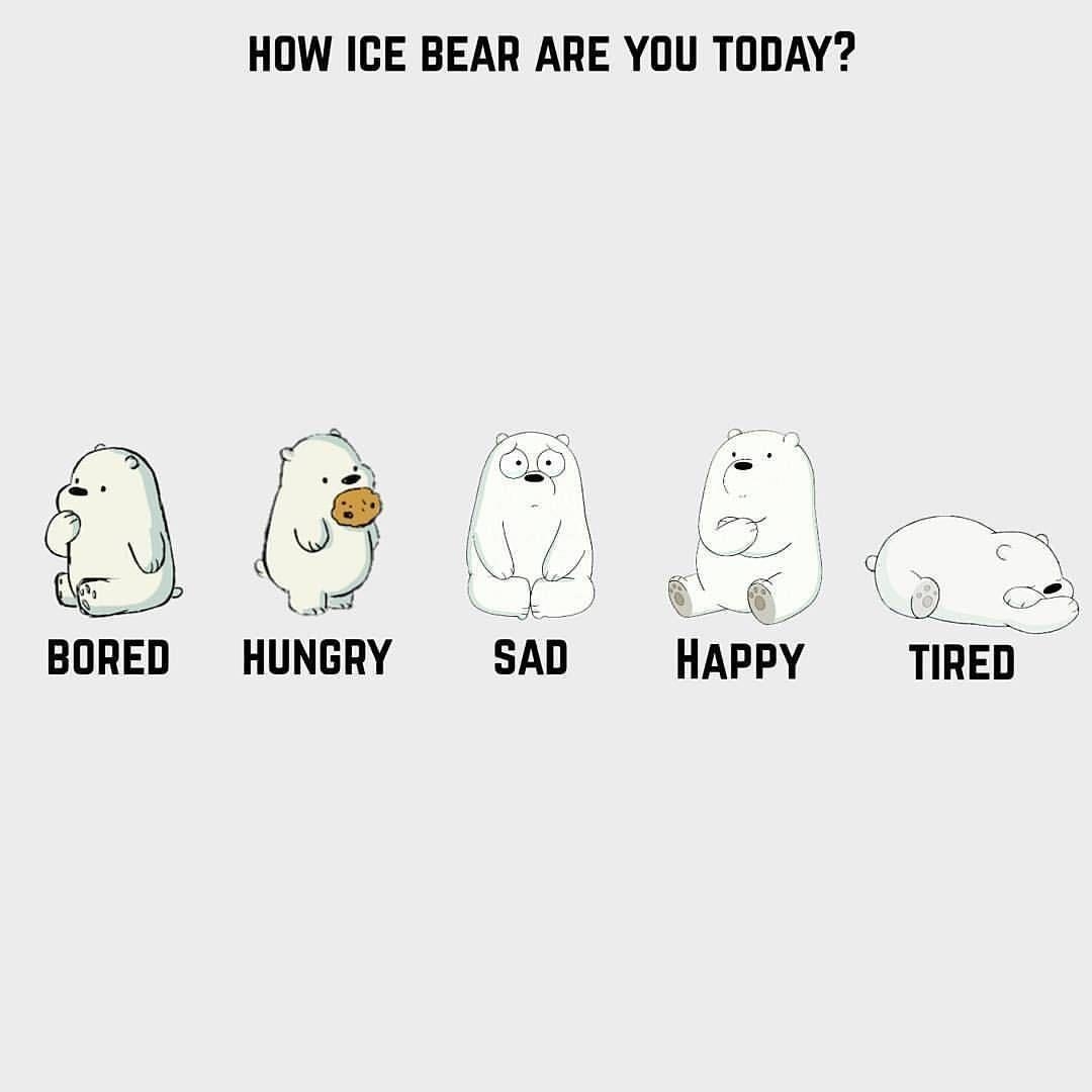 1080x1080 CUTEZ. Bare bears, We bare bears, Ice, Phone