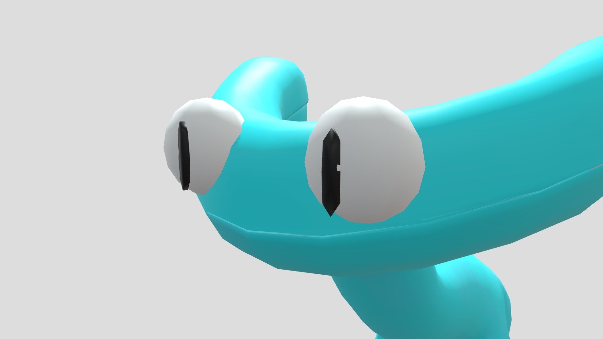 1920x1080 Cyan Rainbow friends (RIGGED) Free 3D model by rainbowfriedman103 [30e5c20], Desktop