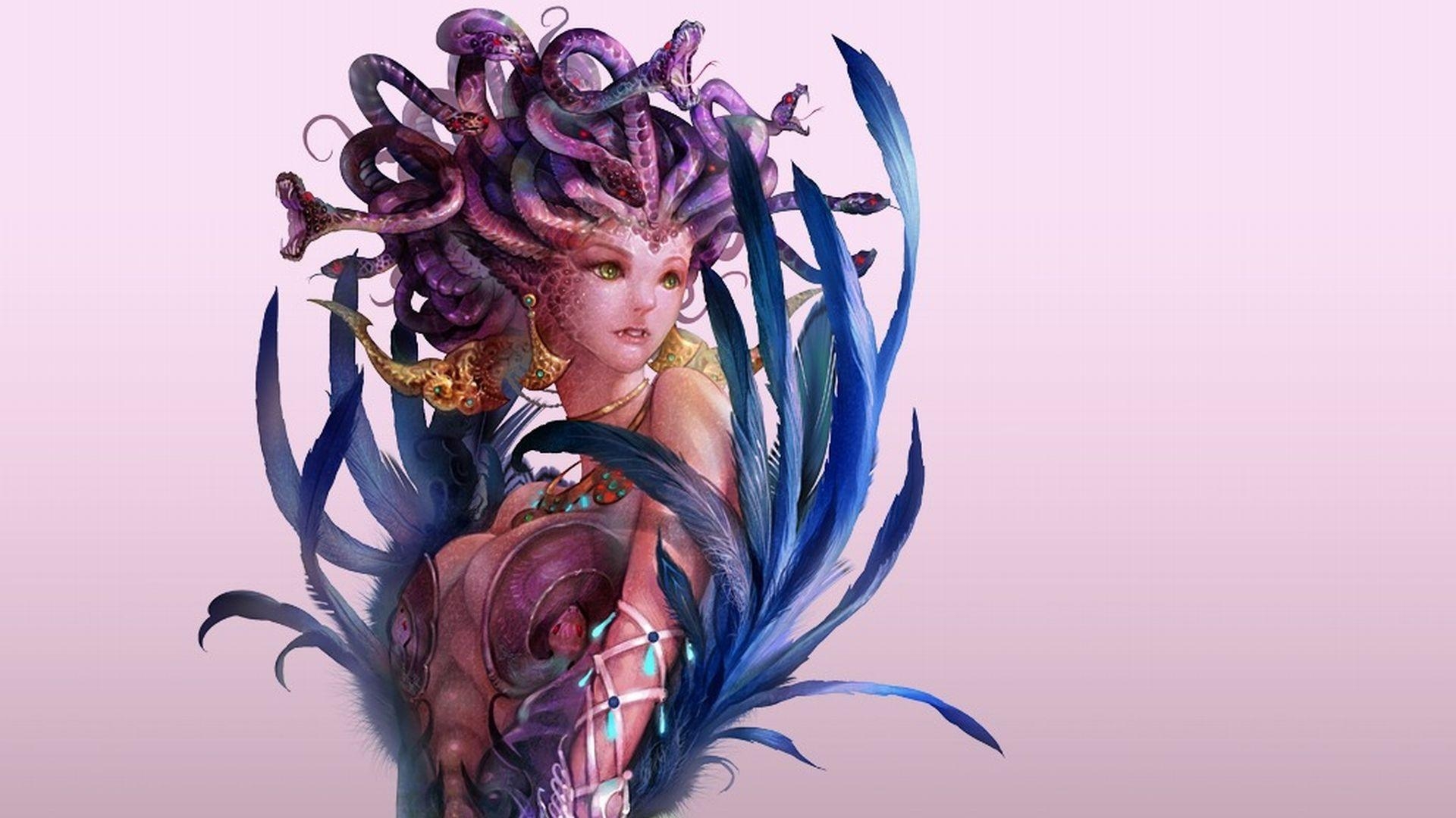 1920x1080 medusa Wallpaper Background, Desktop