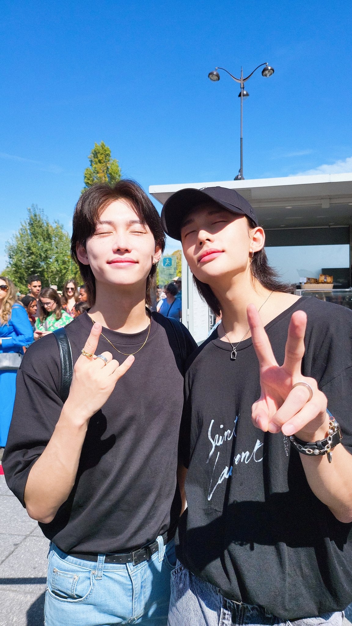 1160x2050 hyunjin & felix pics, Phone