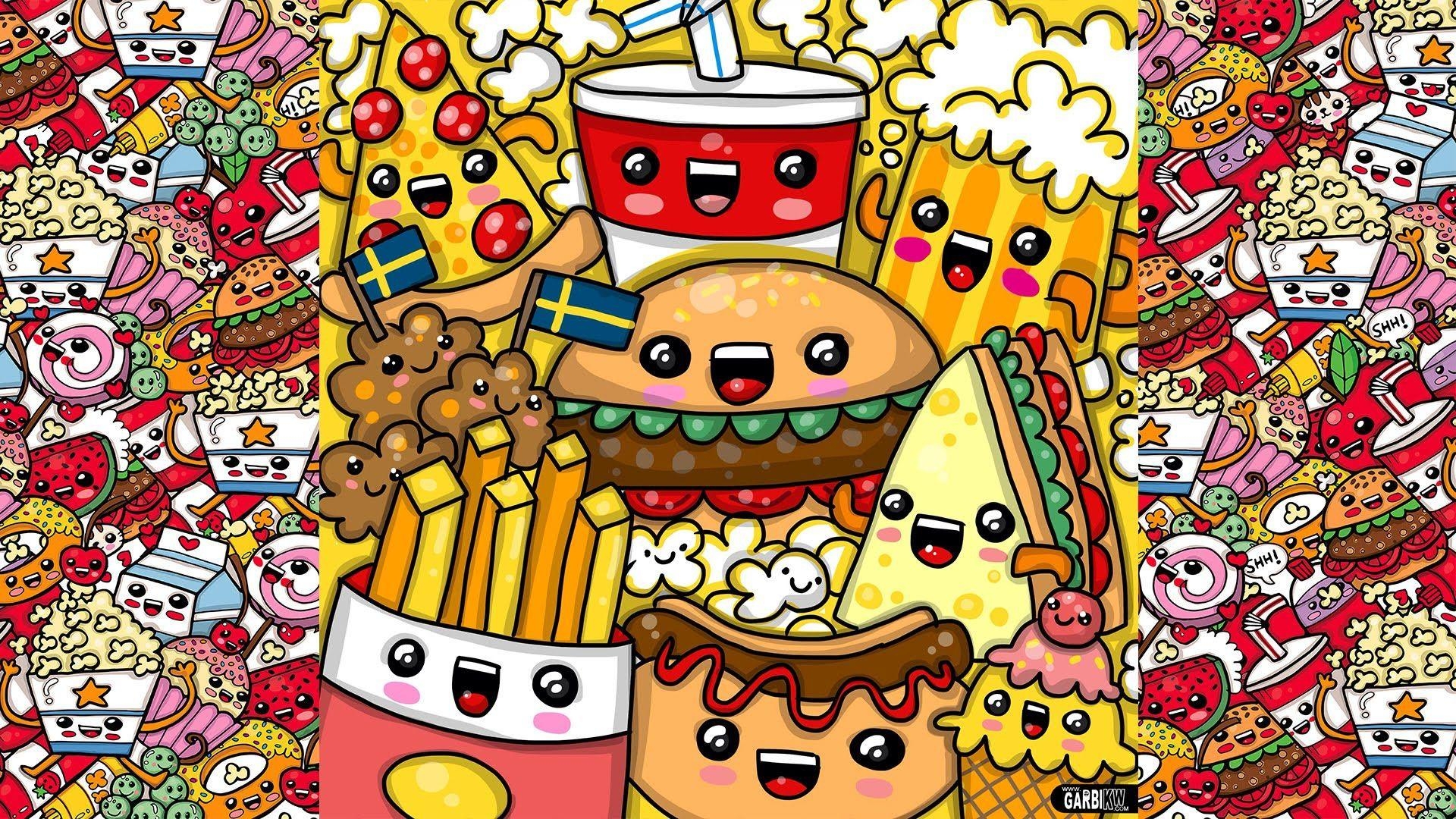 1920x1080 Fast Food Drawing.com. Free for personal use Fast, Desktop