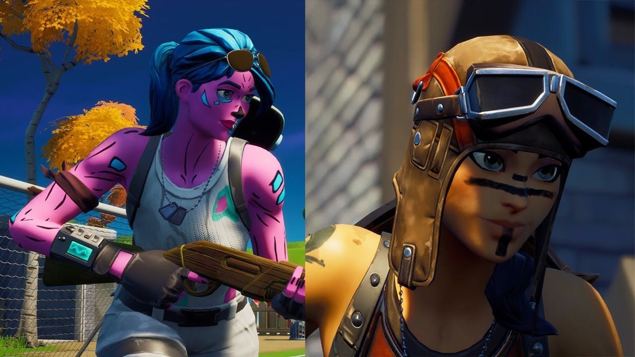 1280x720 Renegade Raider & Pink Ghoul Trooper Take The L, Desktop